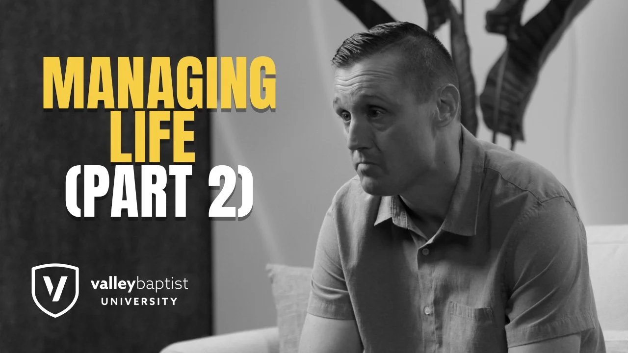 Episode 8: Managing Life (Part 2) - Disciplined Use of Money