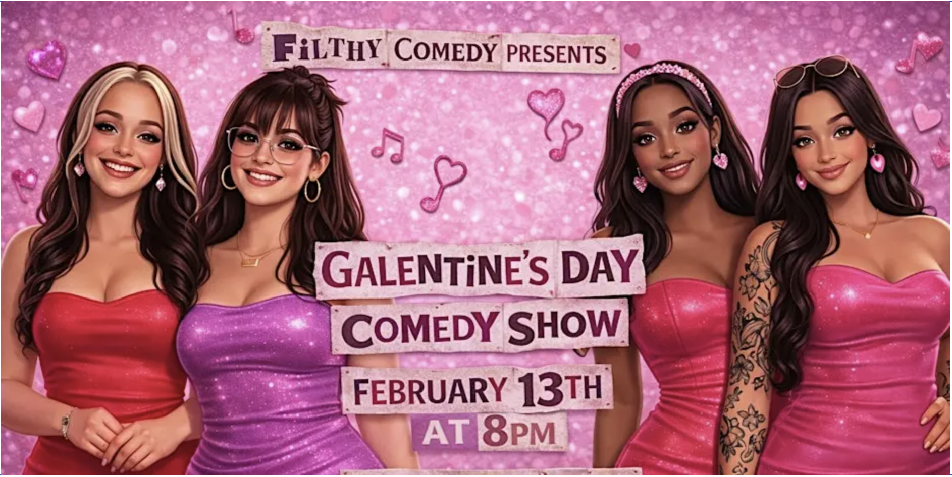 Filthy Comedy Presents Galentine's Day Comedy
