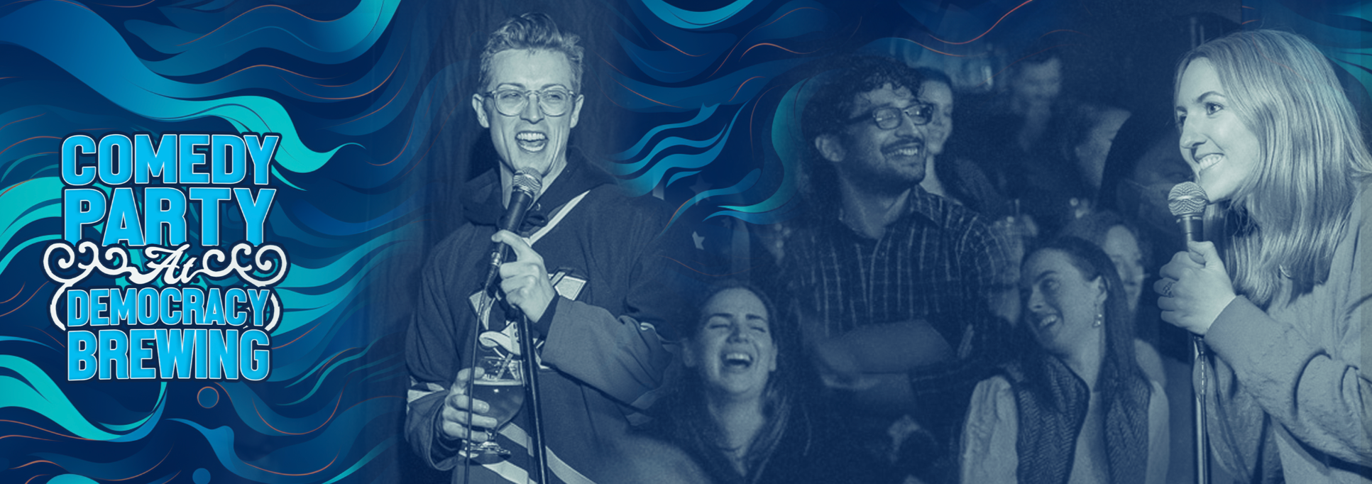 Comedy Party at Democracy Brewing