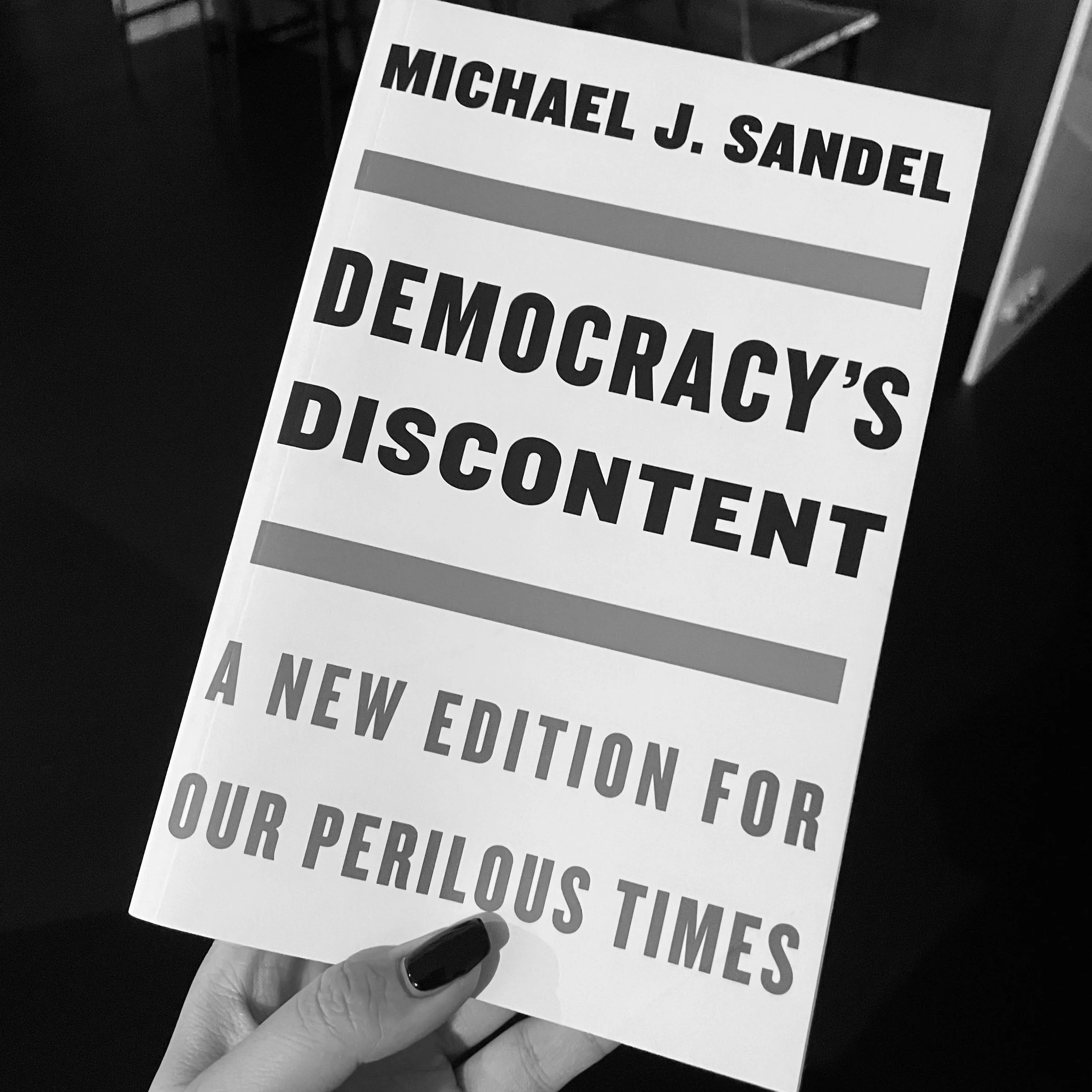 Democracy's Discontent by Michael J. Sandel