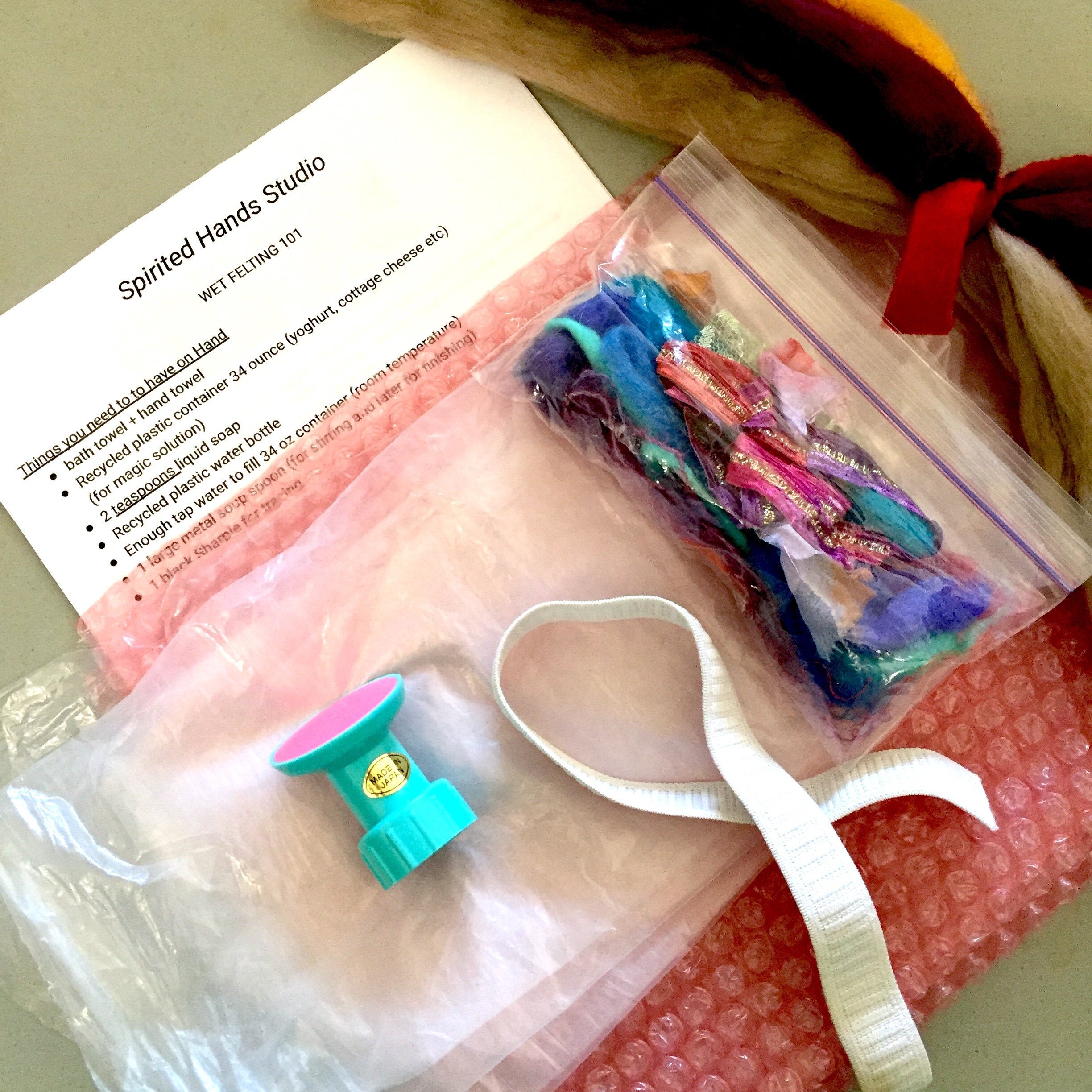 Beginner Wet Felt Making Kit