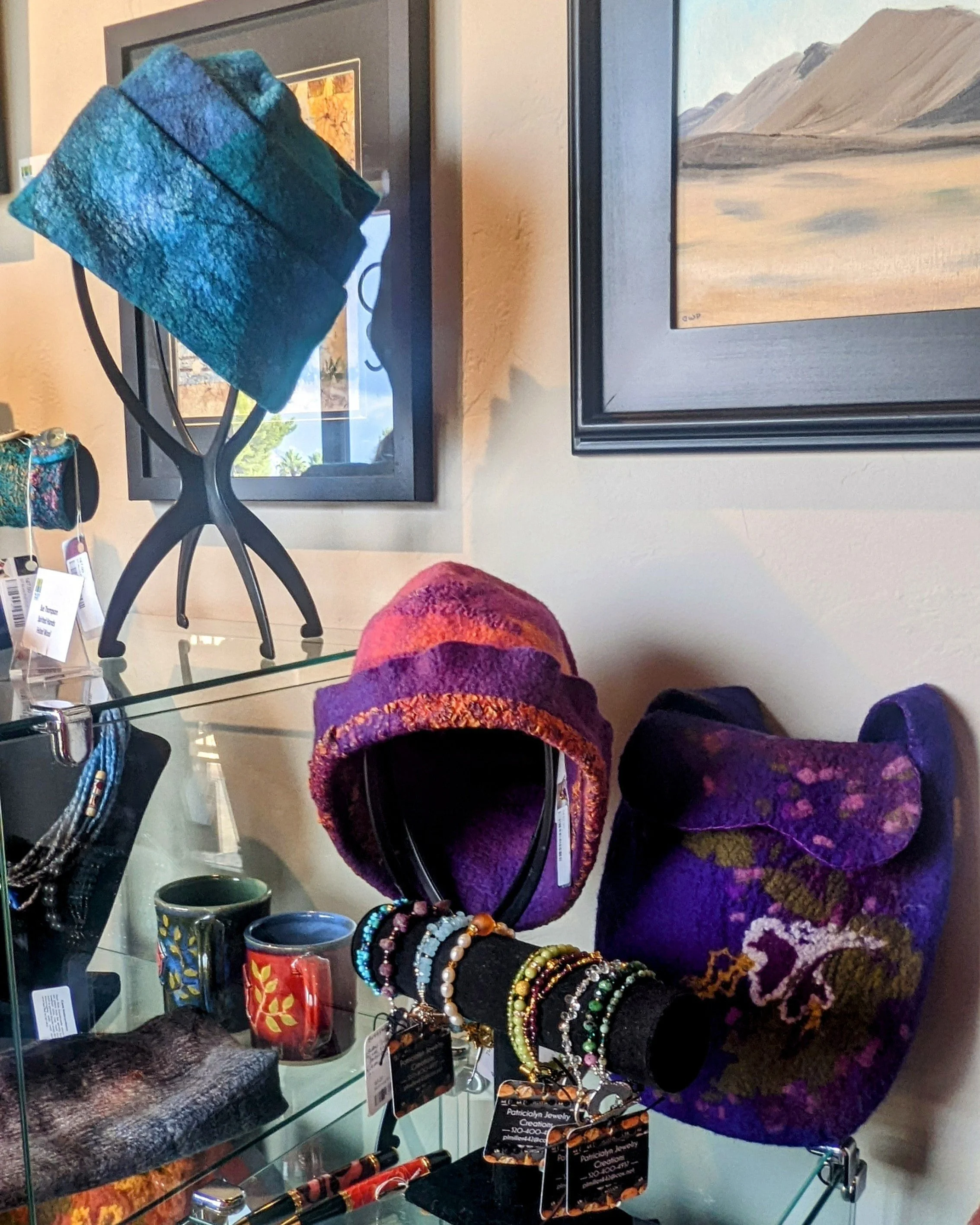Off the Cuff: Wet Felted Treasures on Display at Tubac Center for the Arts