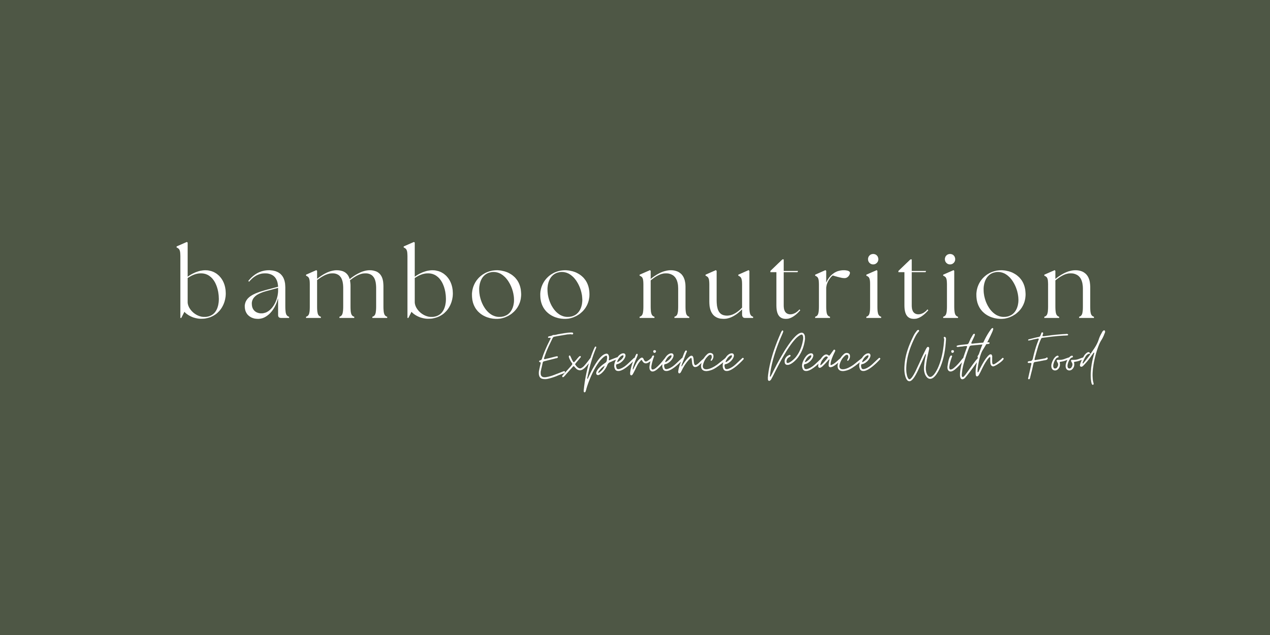 Columbia MO Dietitian Bamboo Nutrition Eating Disorders — Bamboo Nutrition