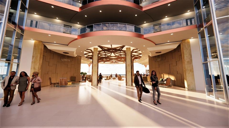 Islas Rendering Lobby
