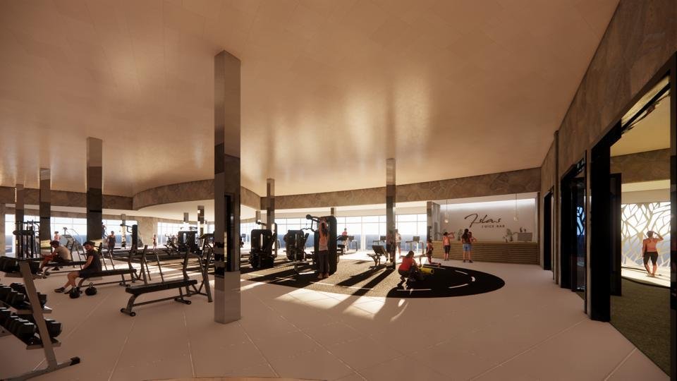 Islas Rendering Fitness Center