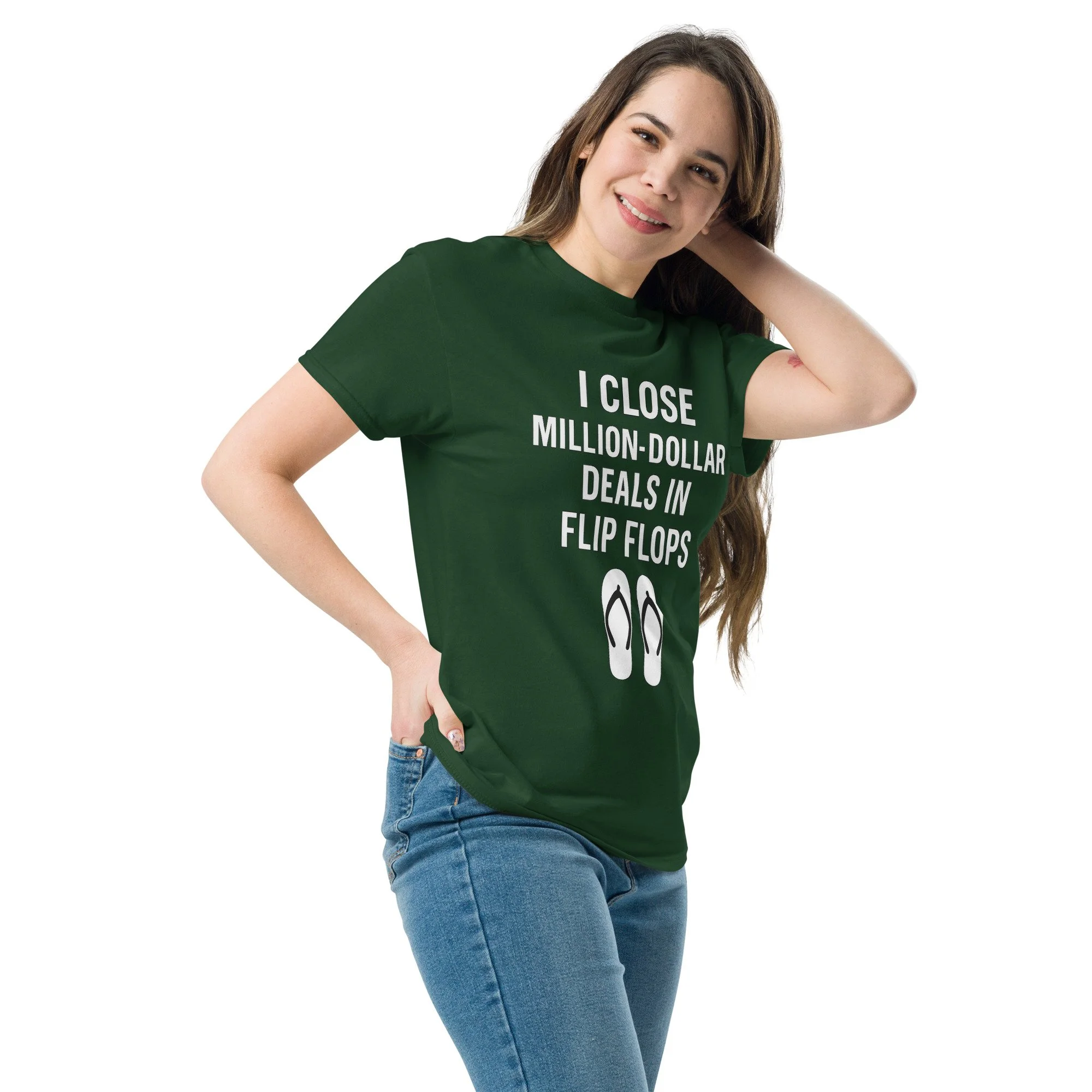 unisex-classic-tee-forest-green-left-front-68e92fddcc86b.jpg