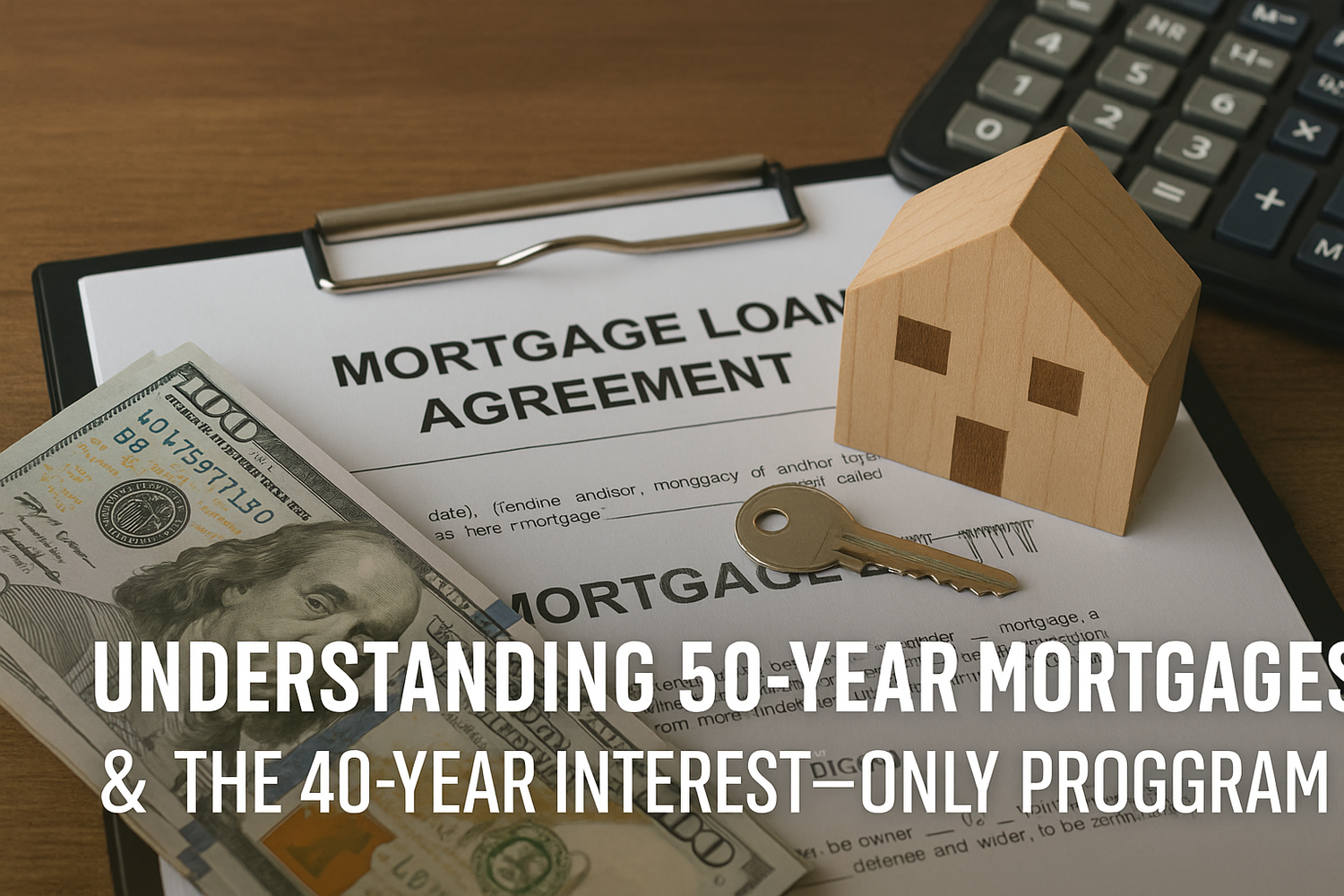 Understanding 50-Year Mortgages & the 40-Year Interest-Only Program (2025 Guide)