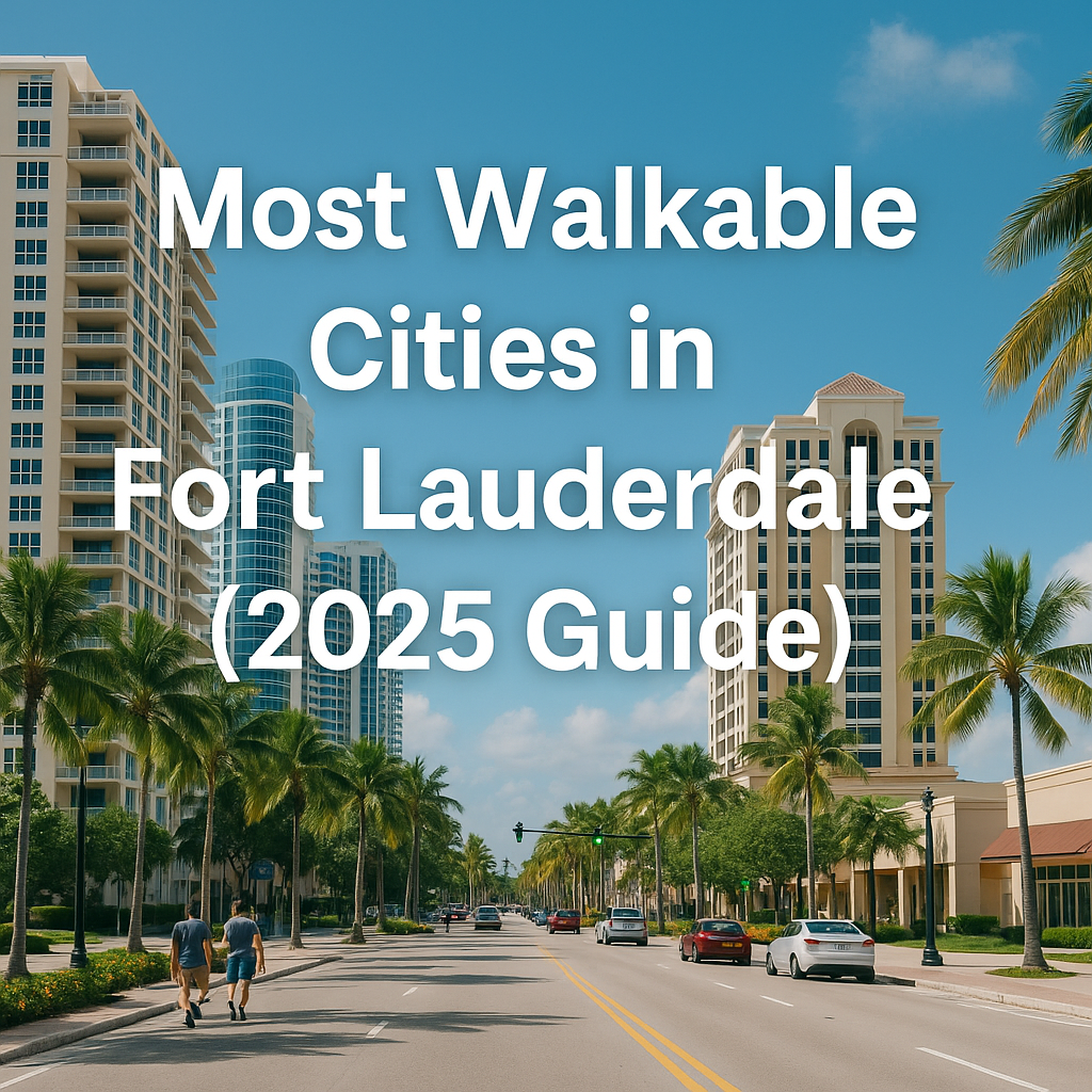 Most Walkable Cities in Fort Lauderdale (2025 Guide)