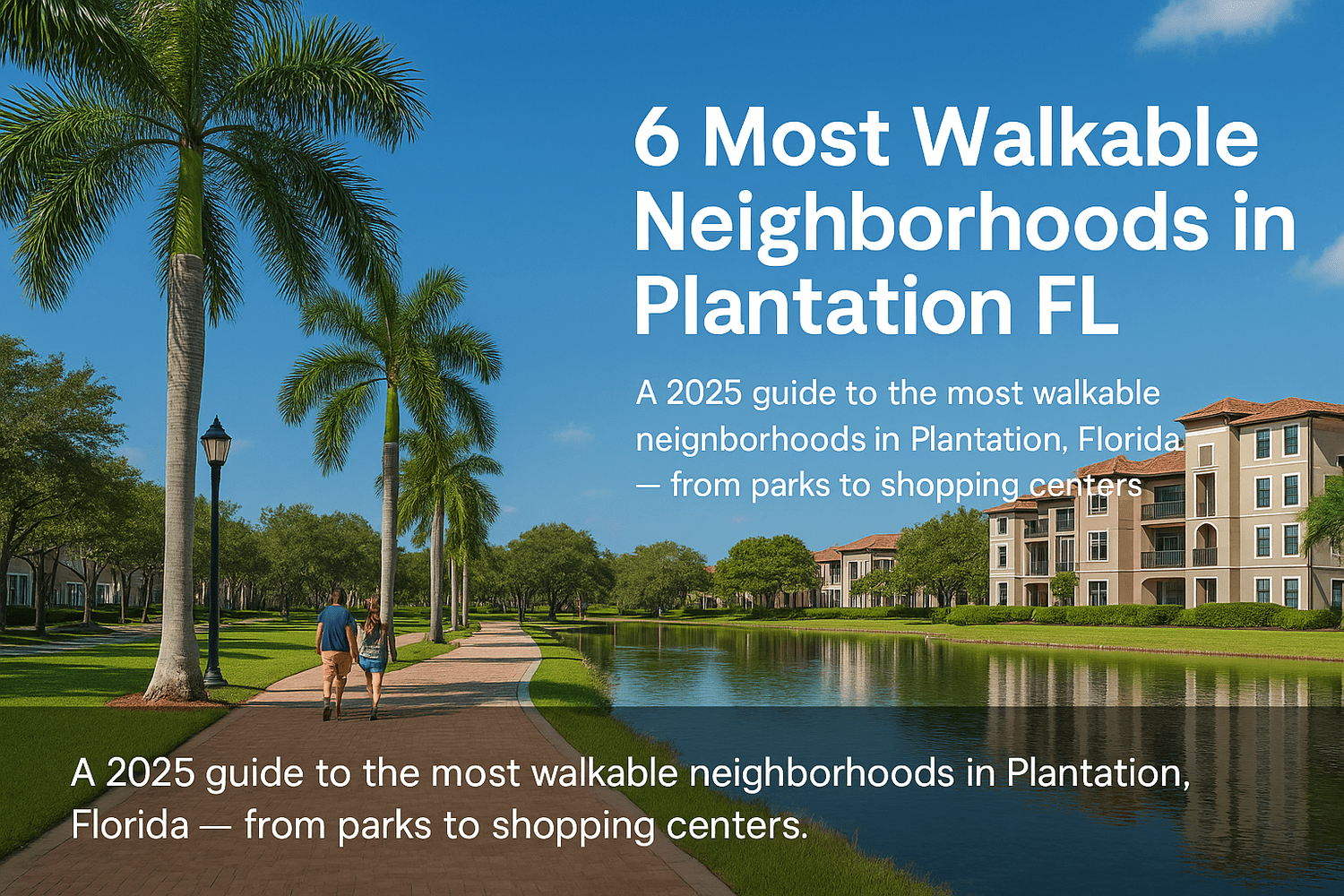 6 Most Walkable Neighborhoods in Plantation FL (2025 Guide)