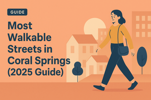 Most Walkable Streets in Coral Springs (2025 Guide)