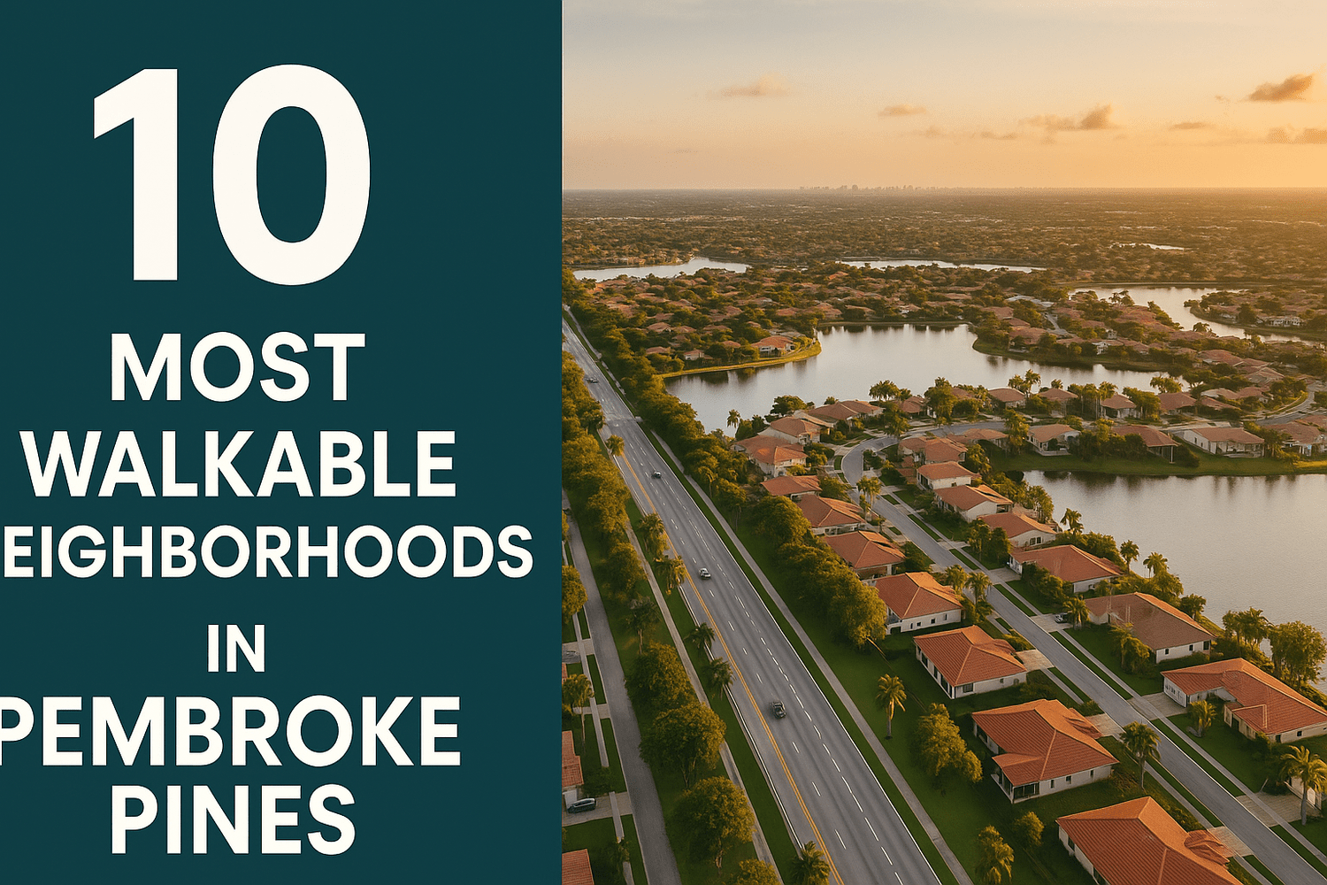 Most Walkable Neighborhoods in Pembroke Pines (2025 Guide)