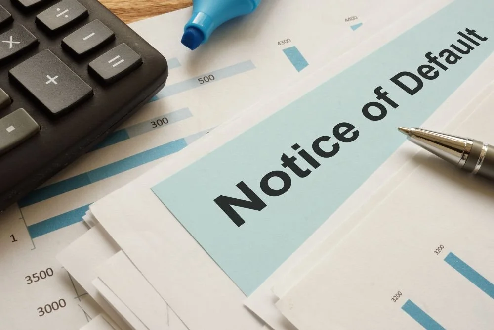What To Do After Receiving a Notice of Default on Your House