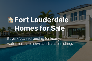 Fort Lauderdale Home Value | Free Home Valuation from Scott Lehr