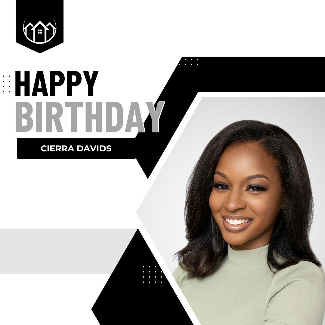 Happy Birthday Cierra!
--
We hope you have an amazing day + are so grateful to have you as such an awesome part of this Team! 🥳🖤