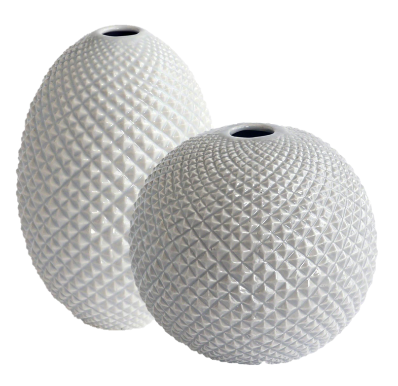 Diamond Cut Bud Vase