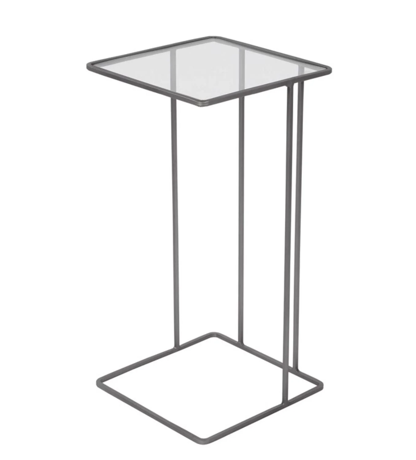 Pewter Accent Table
