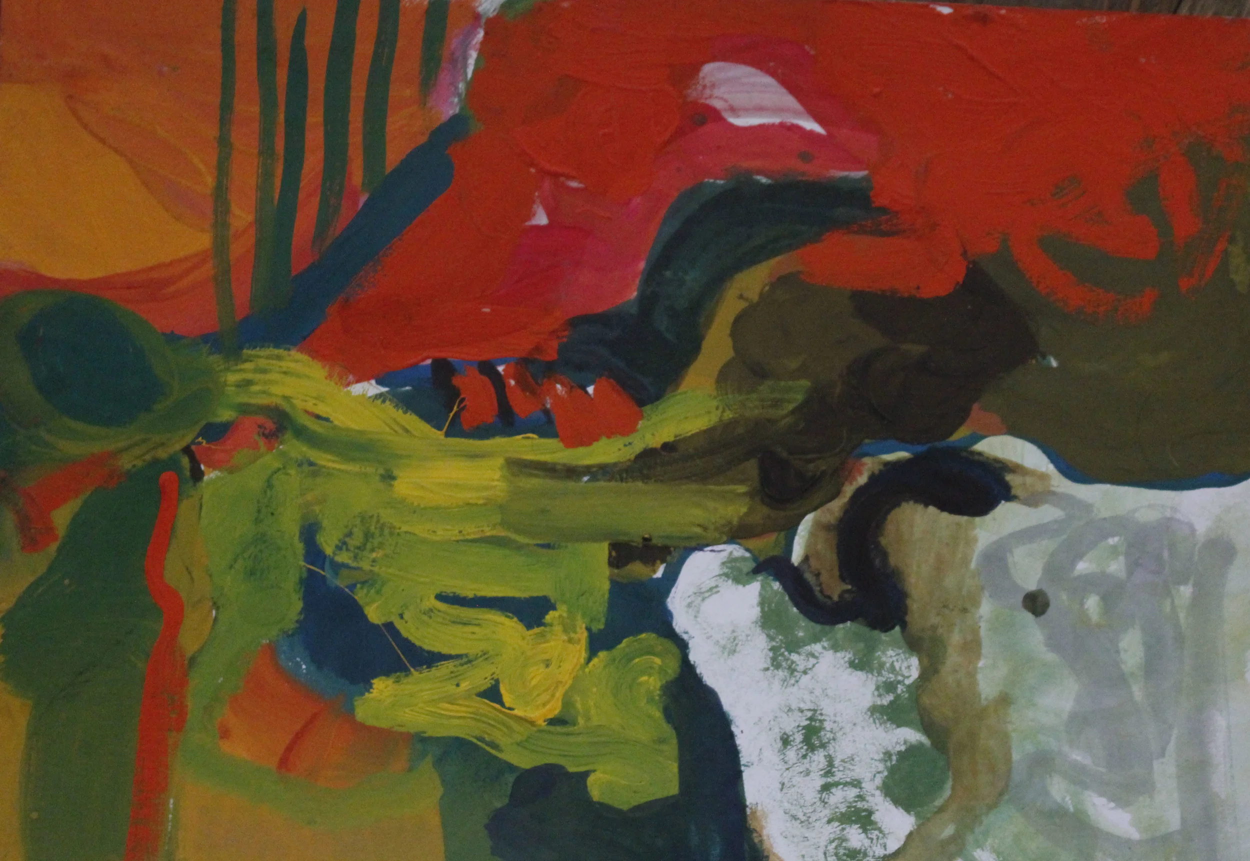 Weather forecast / olej płótno / 120x140cm / 2016r.