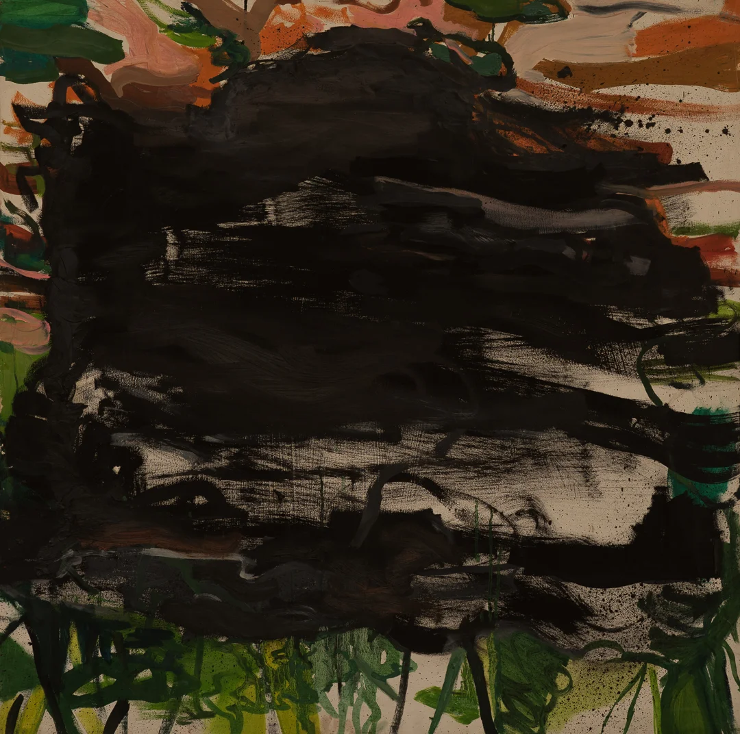Abstrakcja / olej płótno / 120x120cm / 2011r.