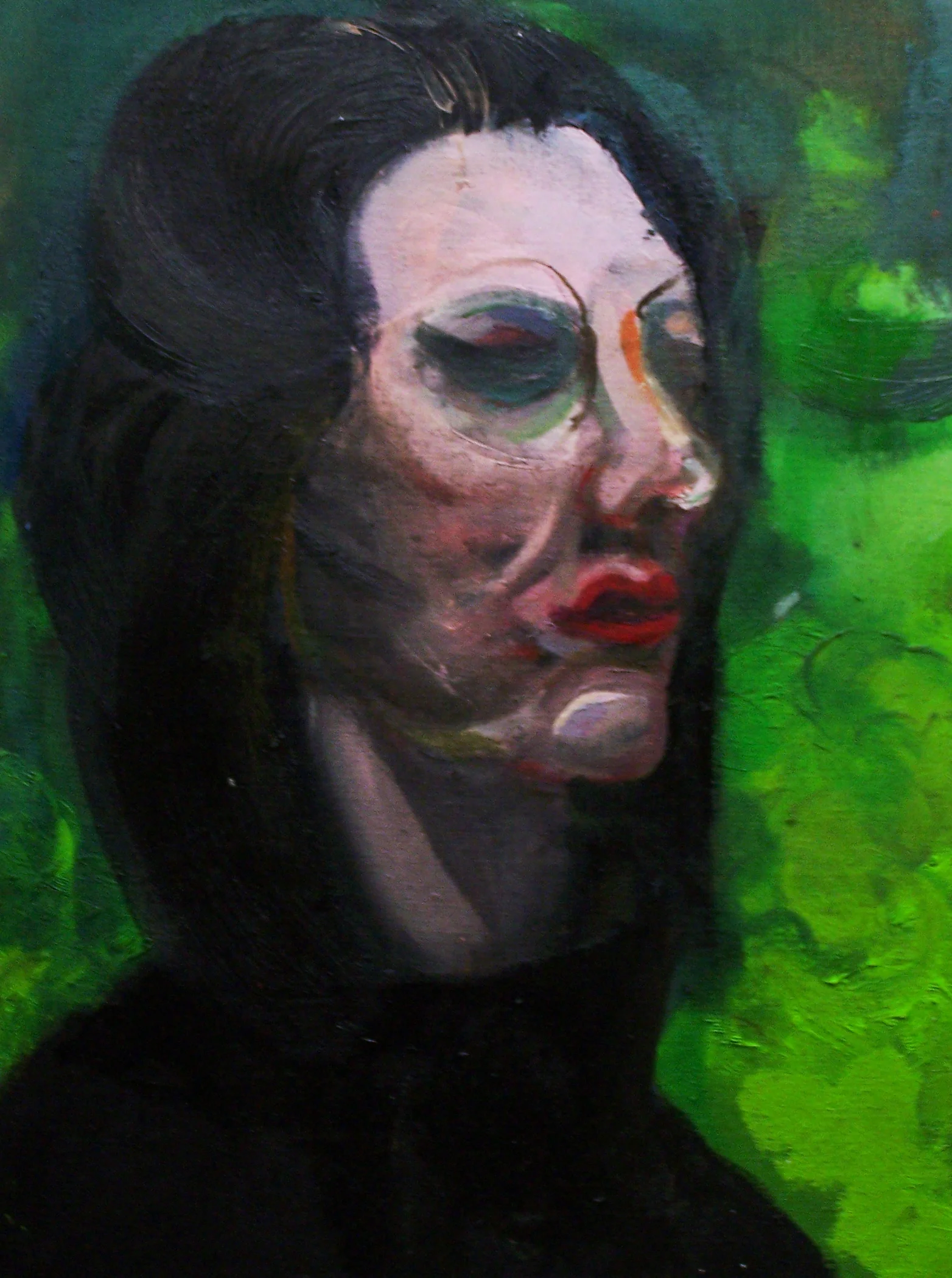 Twarz / olej płótno / 60x80cm / 2011r.