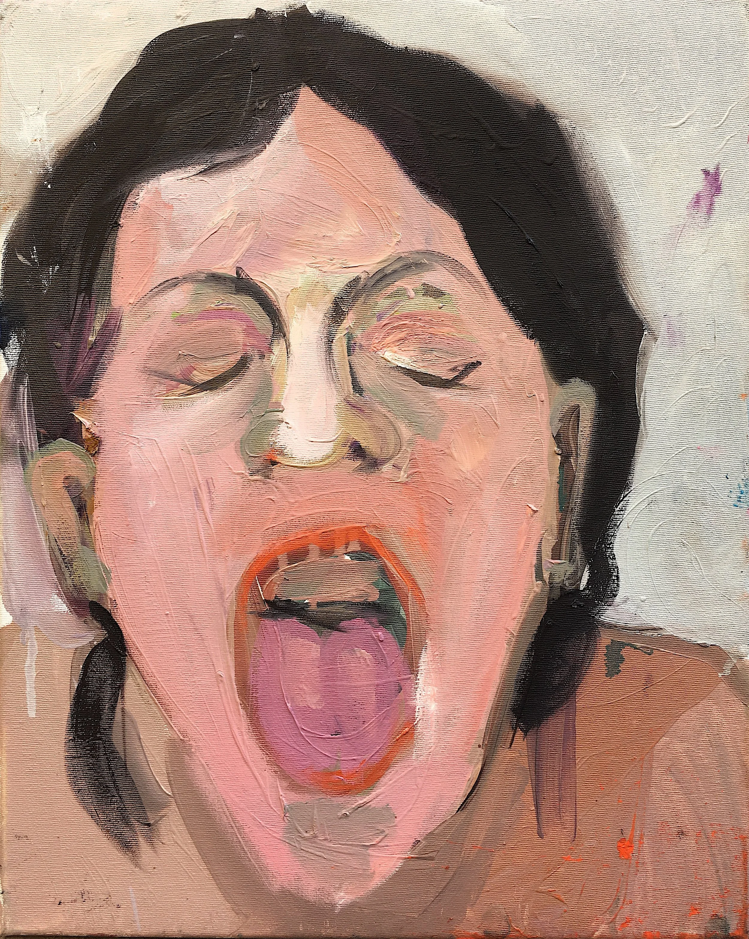 Ona 2 / olej płótno / 40x50cm / 2019r.