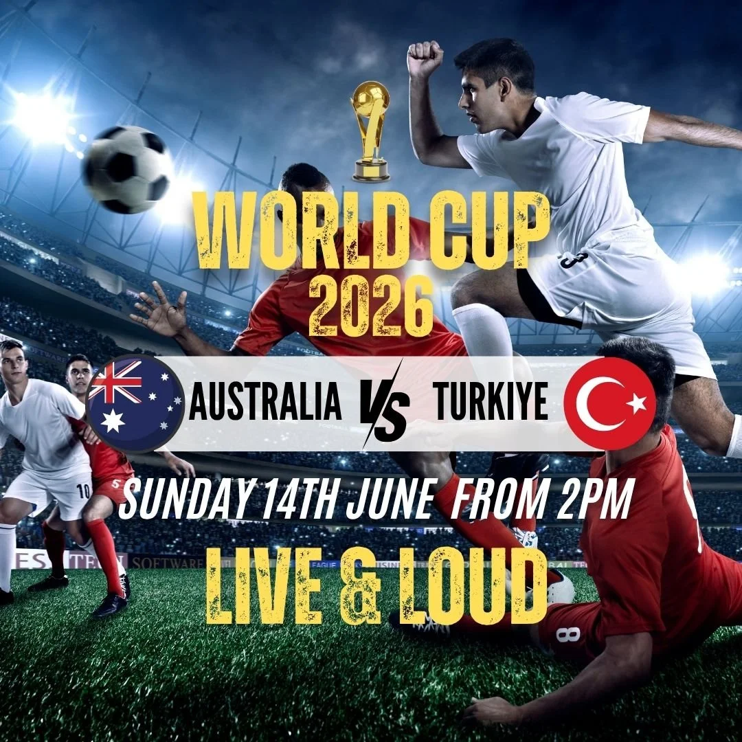 FIFA World Cup 2026 – Australia vs Türkiye LIVE &amp; LOUD at Maloneys Hotel!