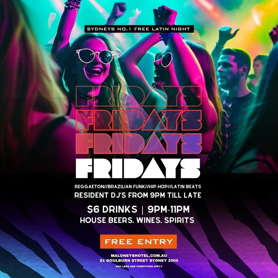 Sydneys No.1 Free Latin Night