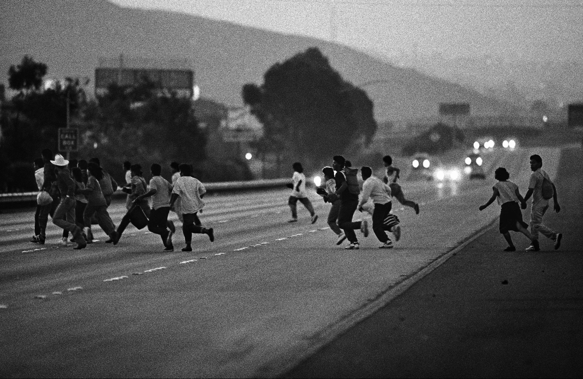 Interstate Pedestrians