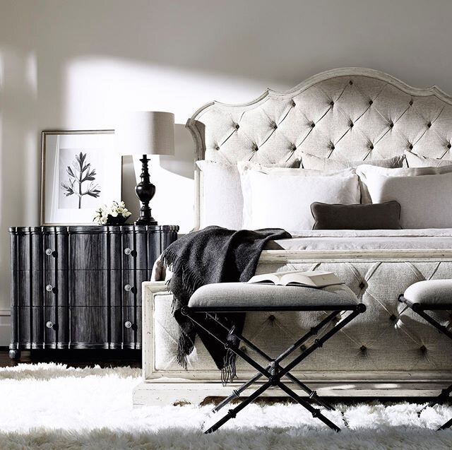 dark + dramatic FT. Bernhardt Furniture Company's NEW bedroom selection