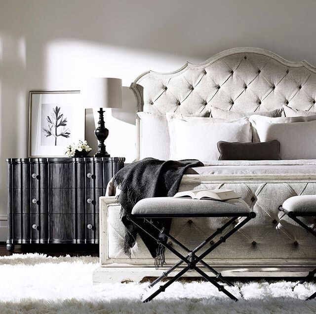 dark + dramatic FT. Bernhardt Furniture Company's NEW bedroom selection