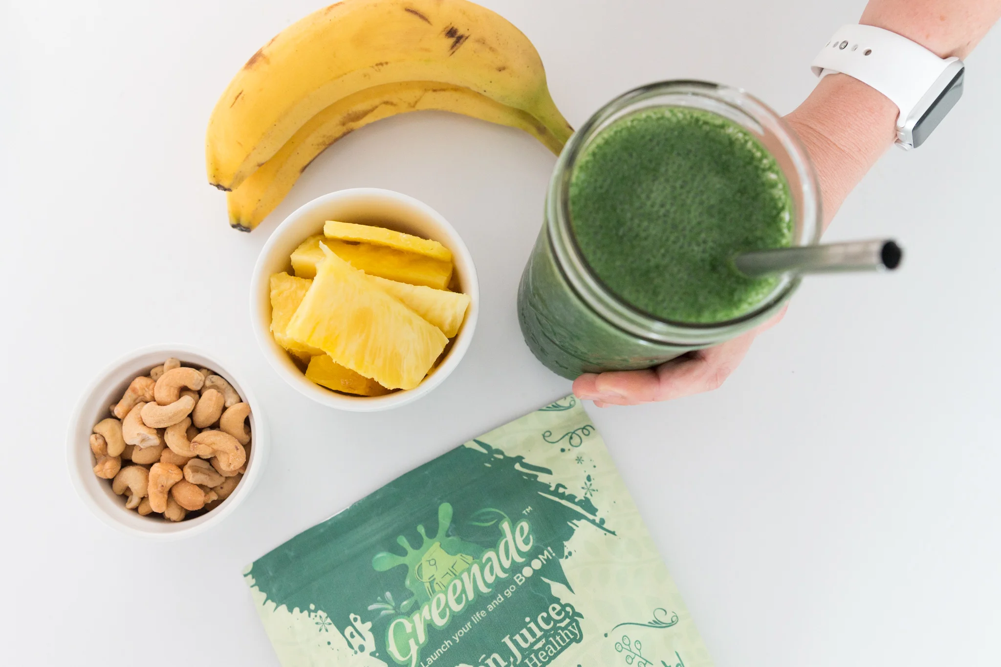 Hannah's Greenade Kickass Smoothie - Recipe