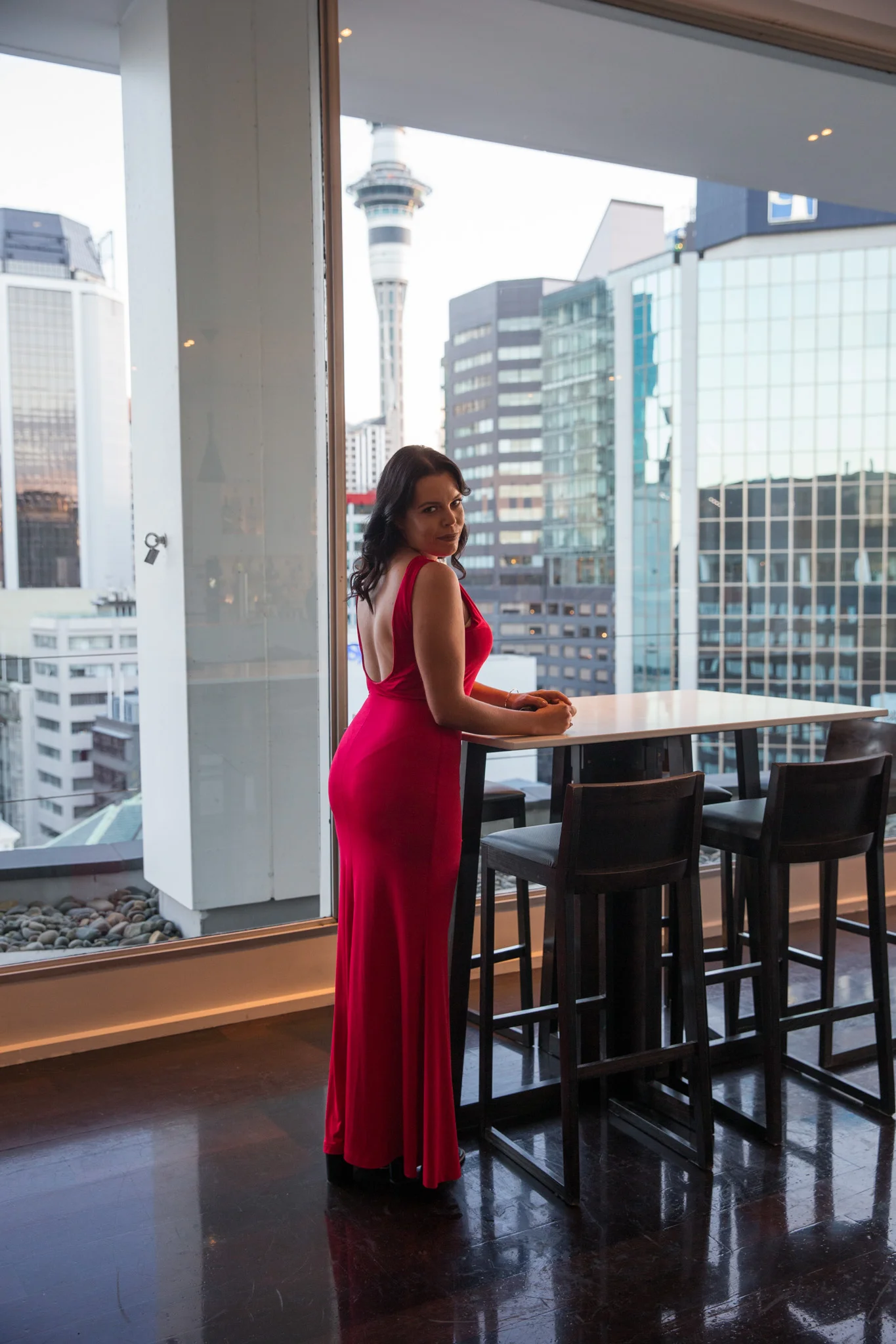 The Girl In The Red Dress