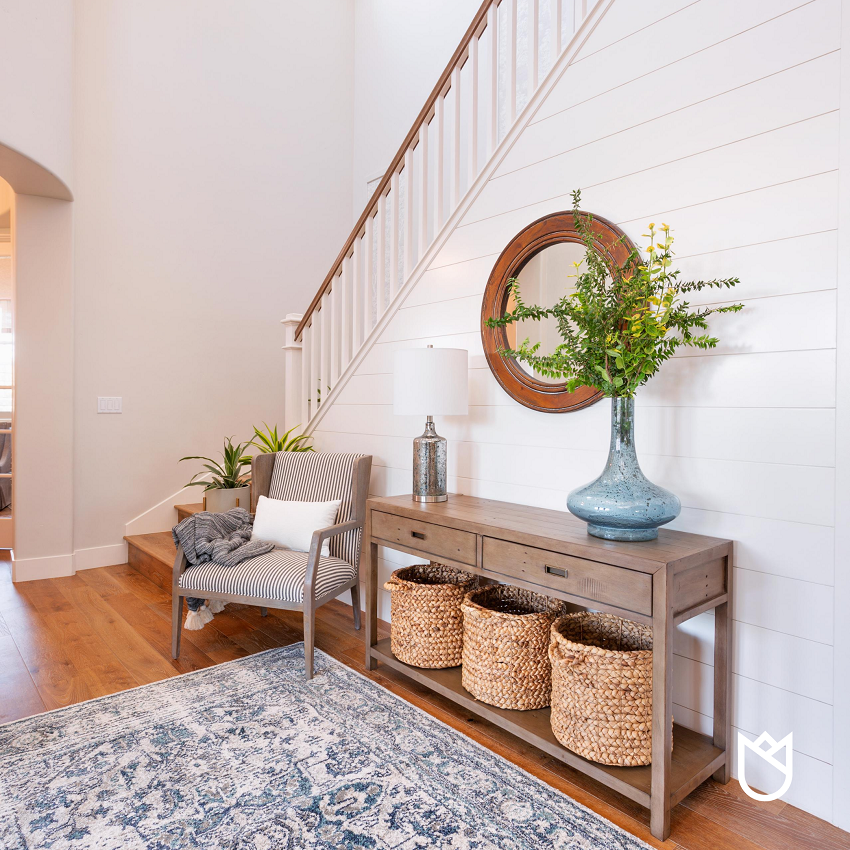 Before & After: From Simple Entryway to Stunning Foyer — KTJ Design Co.