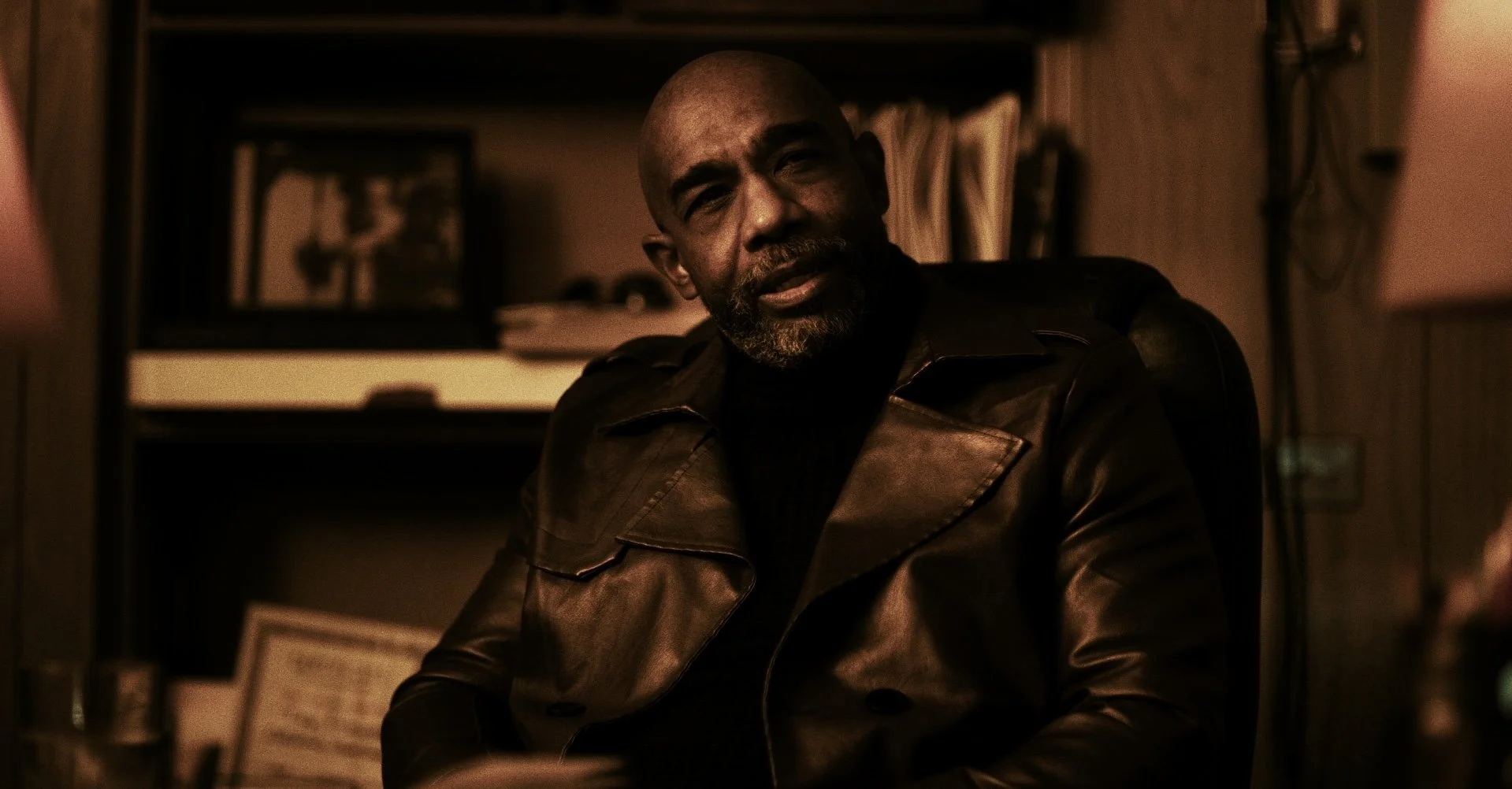 Michael Beach as Dally in Dirty Hands — a Lake Forest Studios production.