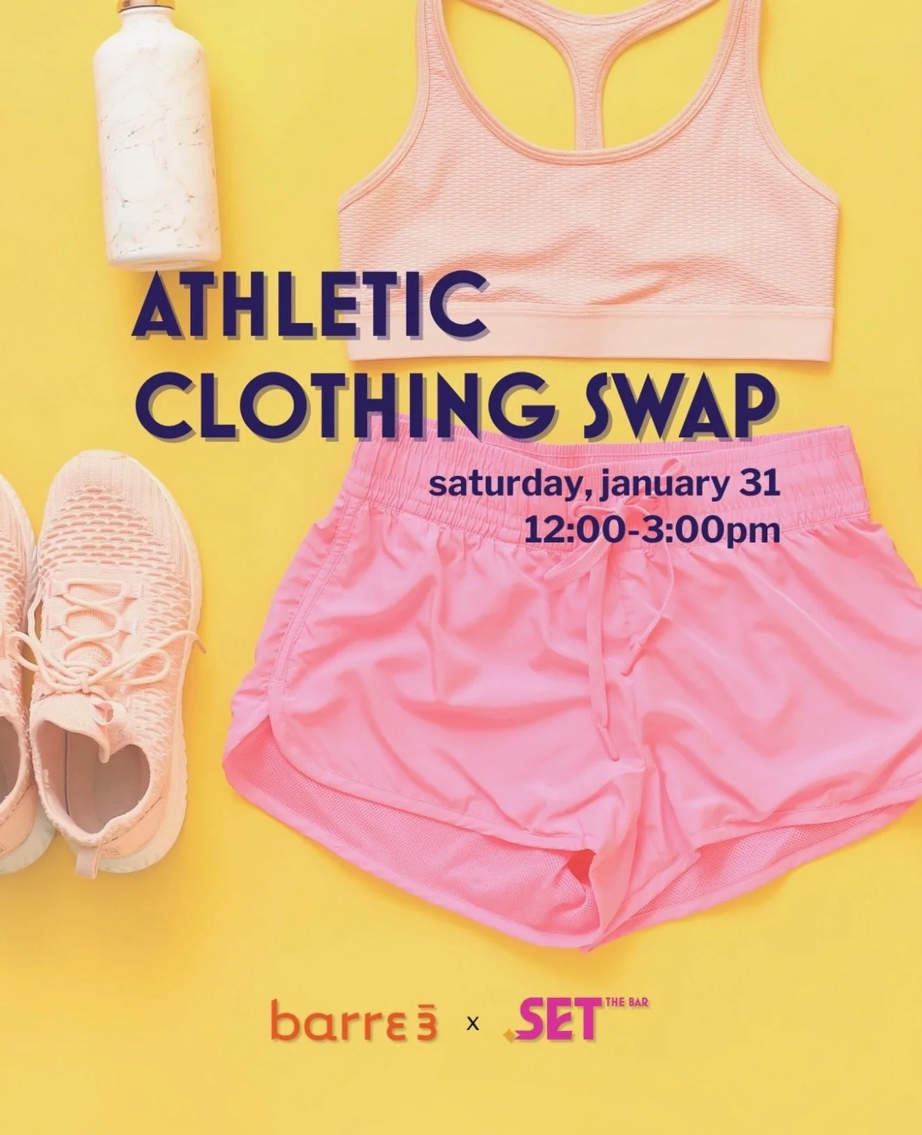 Athletic Clothing Swap @ Barre3