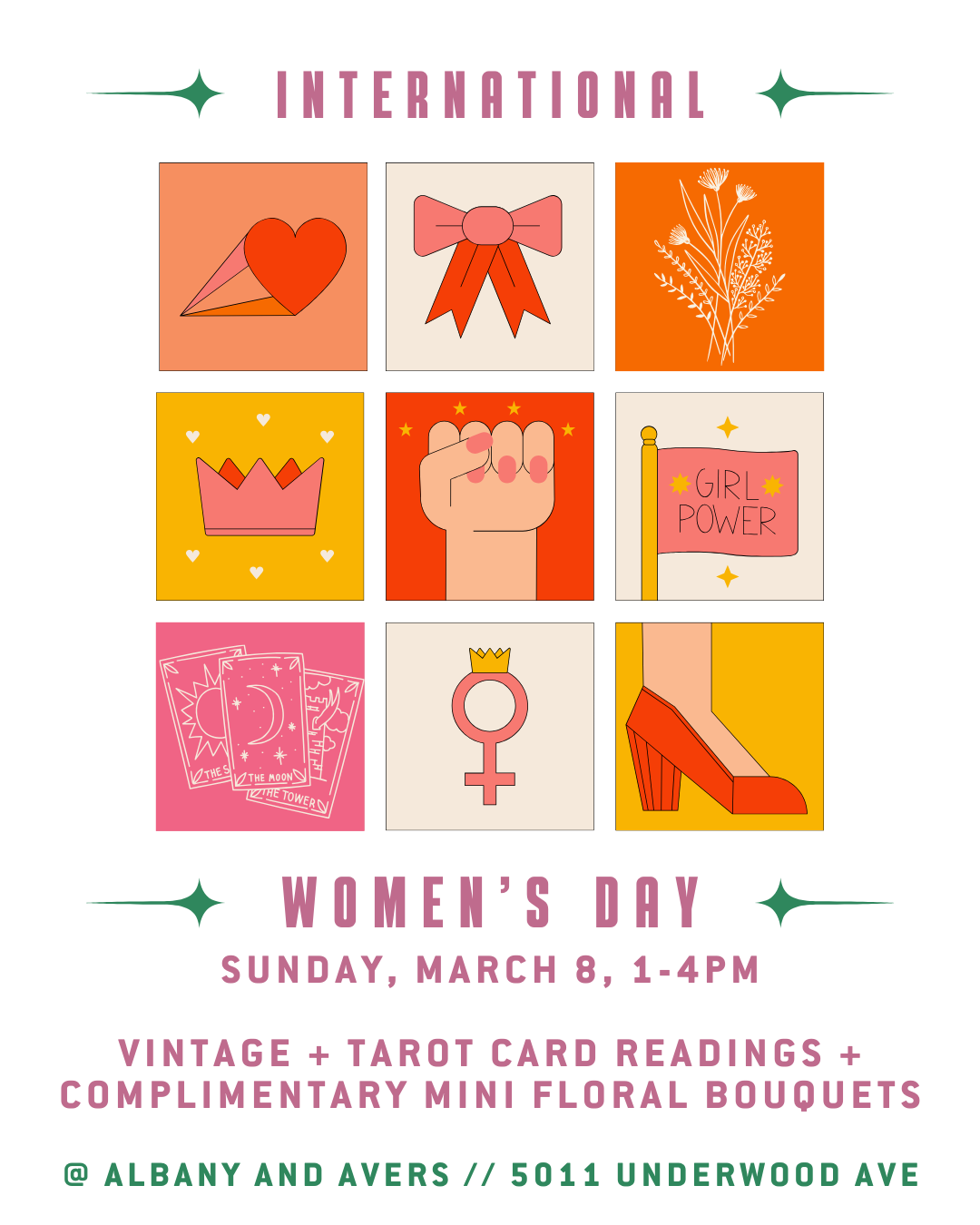 International Women's Day Celebration at Albany and Avers