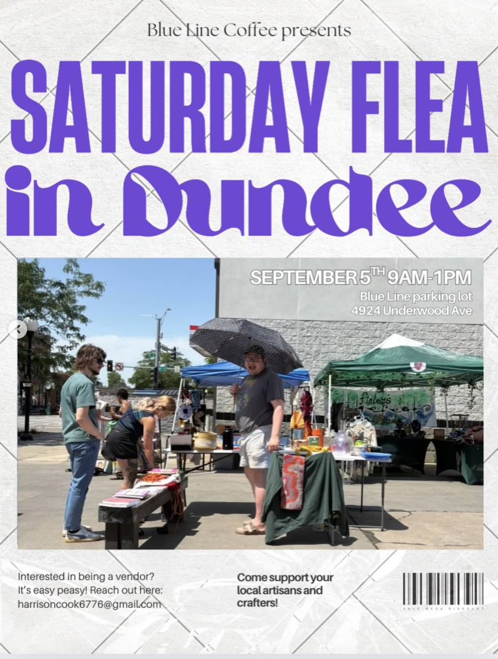 Omaha Flea at Blue Line