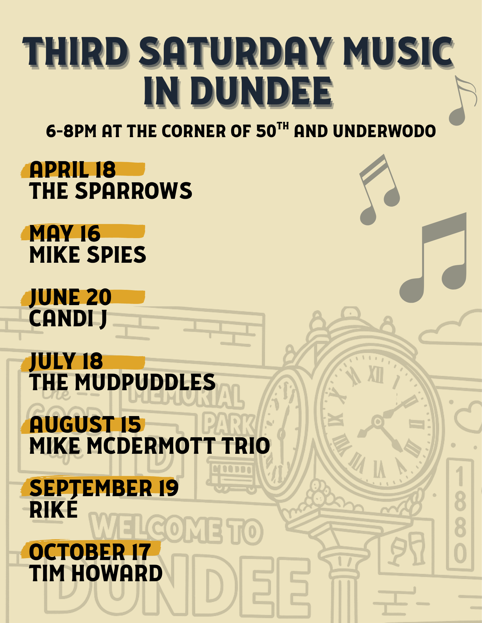 third saturdays in dundee