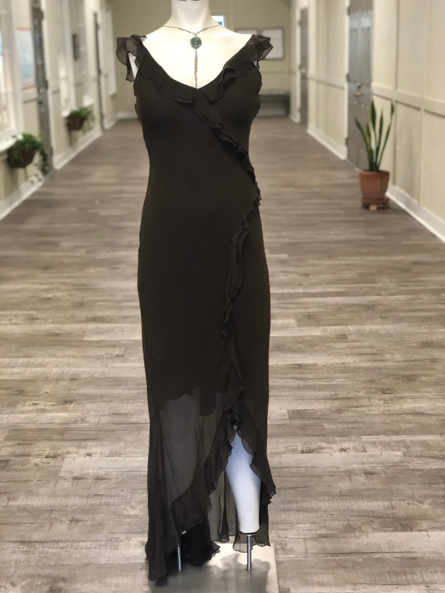 dina bar-el silk dress Silk mid-length dress