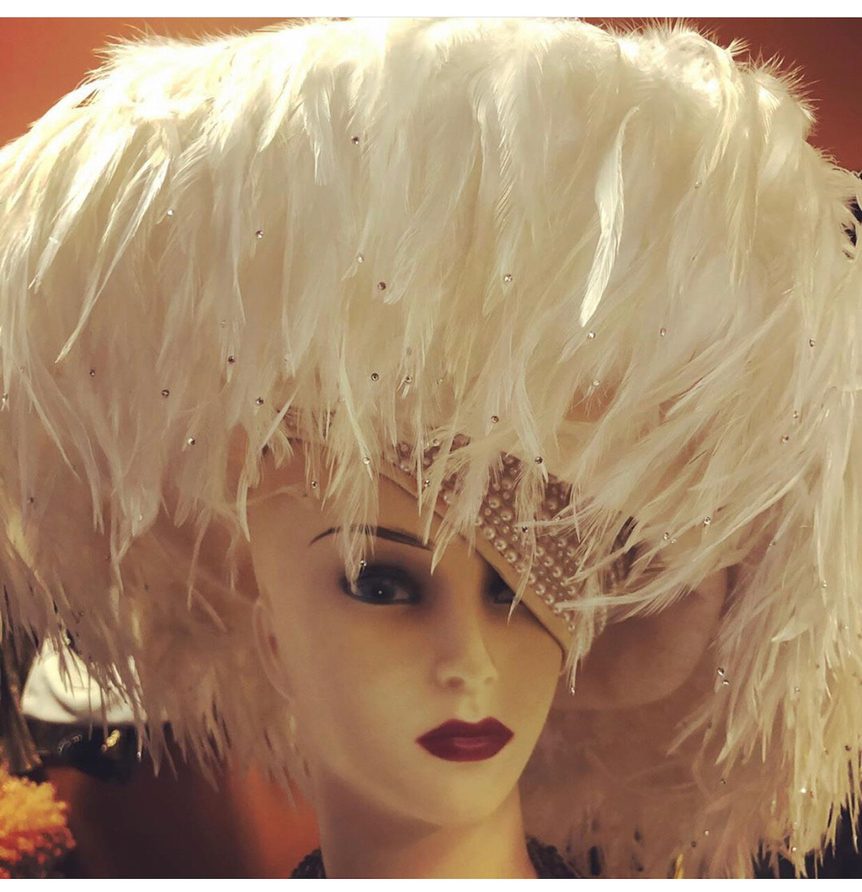 Vintage Jack McConnell Feather Hat