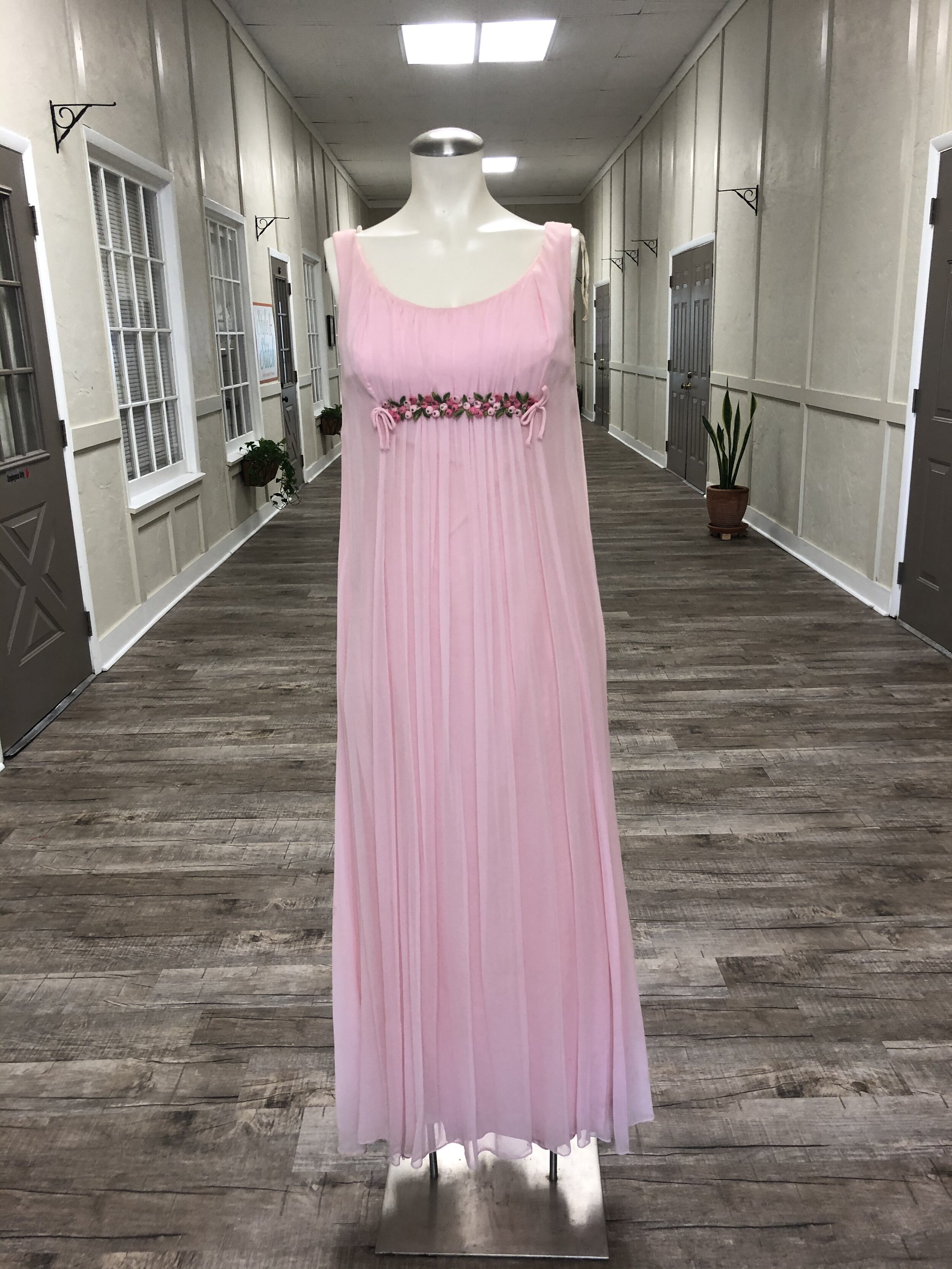 Vintage Pink Chiffon