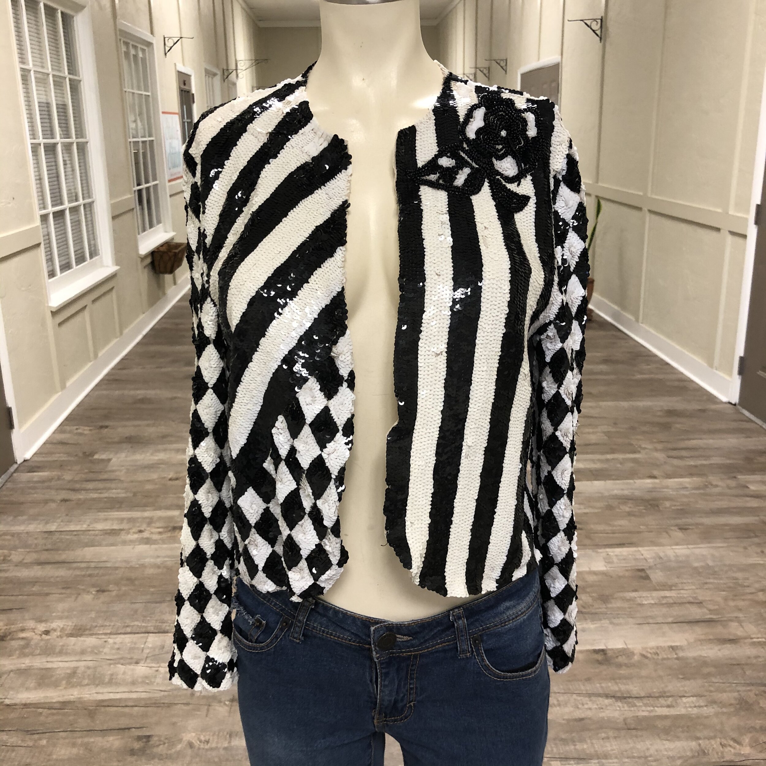 Vintage Modi Sequin Jacket