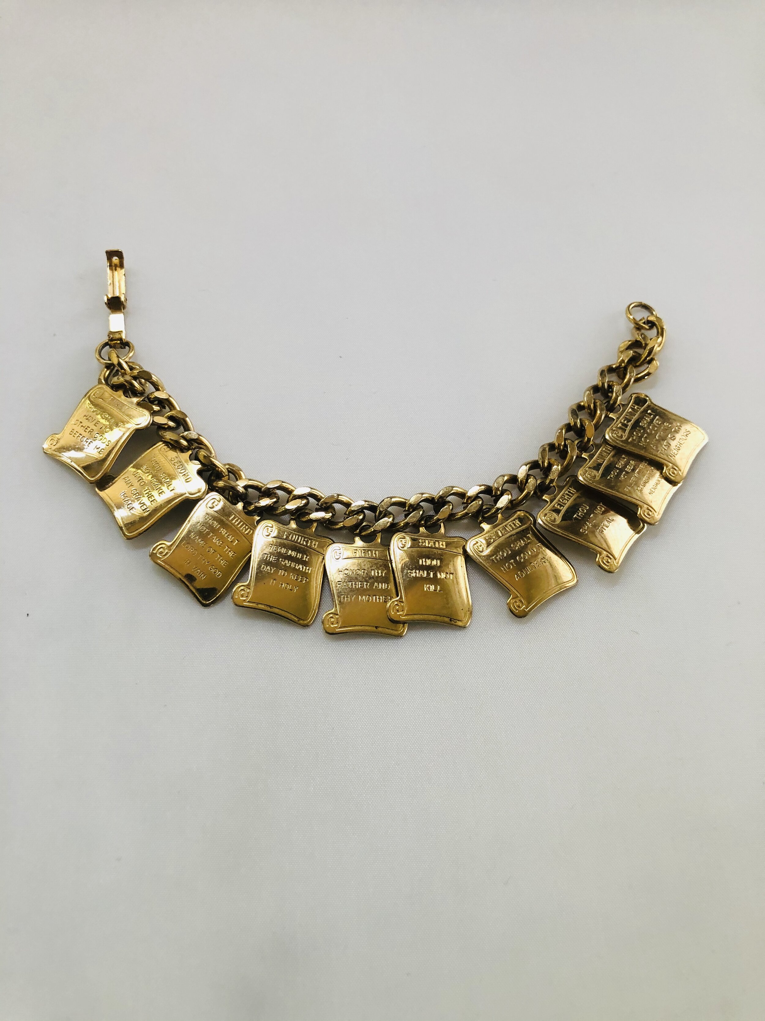 Ten Commandments Bracelet