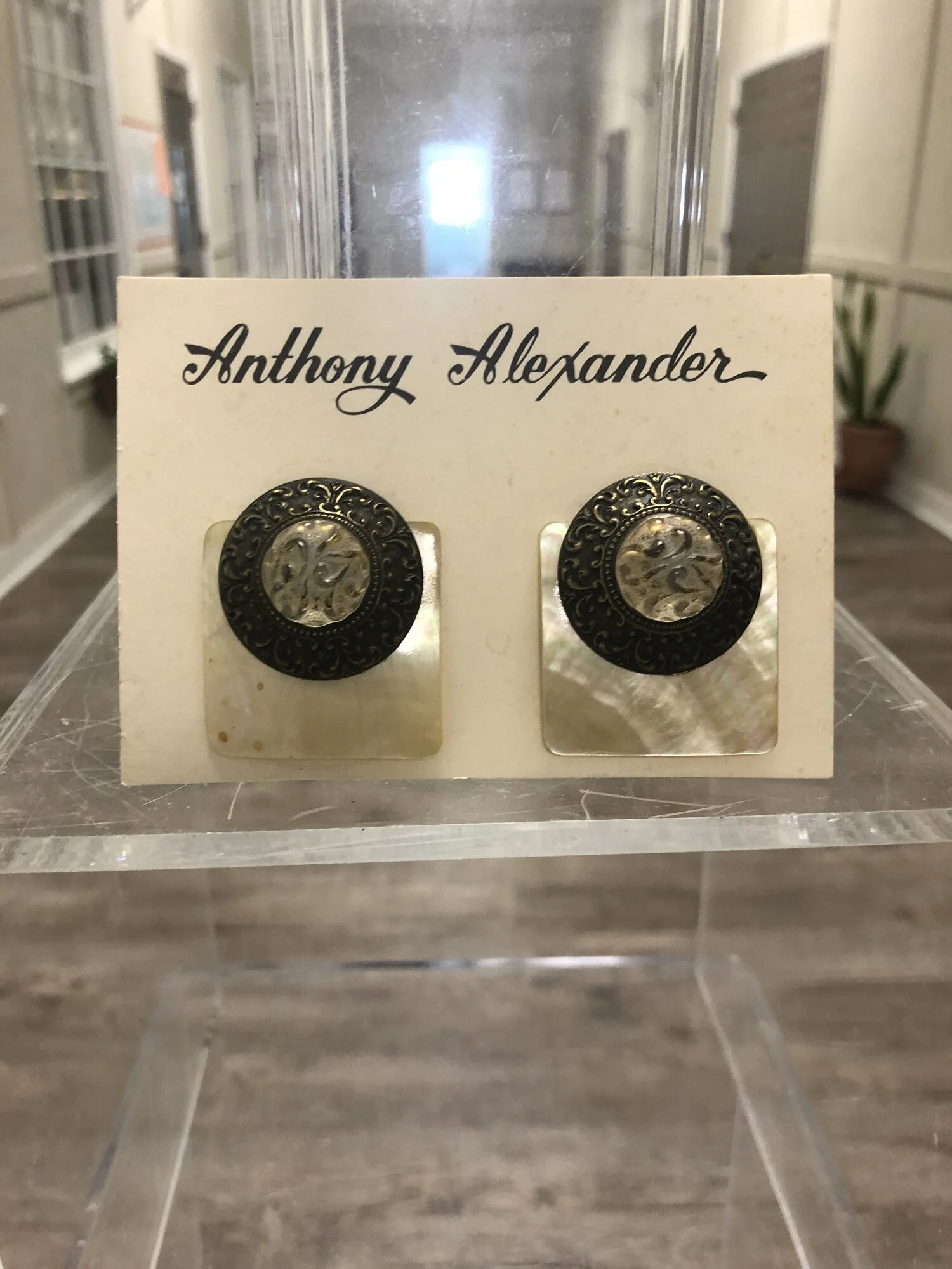 Vintage Anthony Alexander Clip Earrings