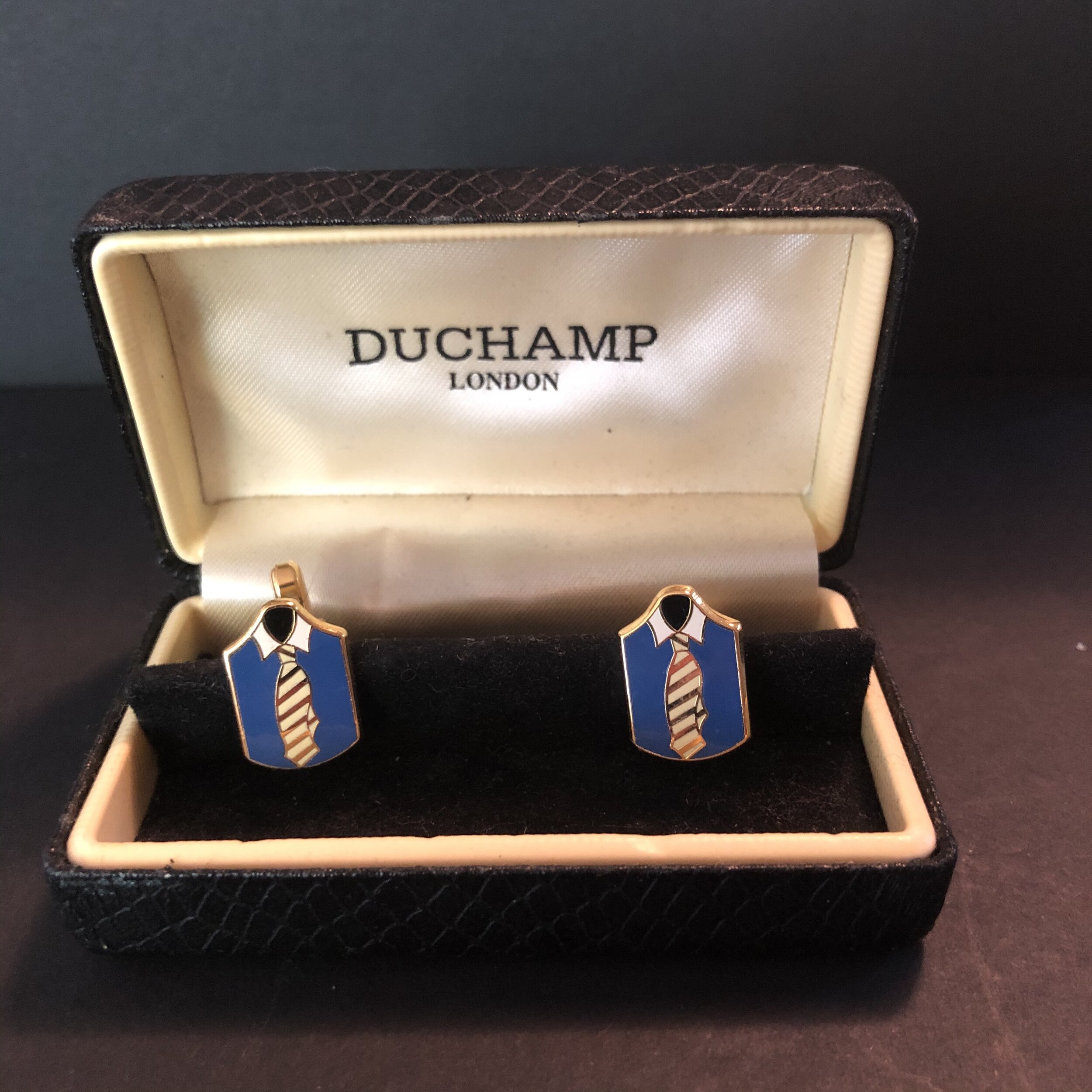 Vintage Signed Duchamp London Cufflinks