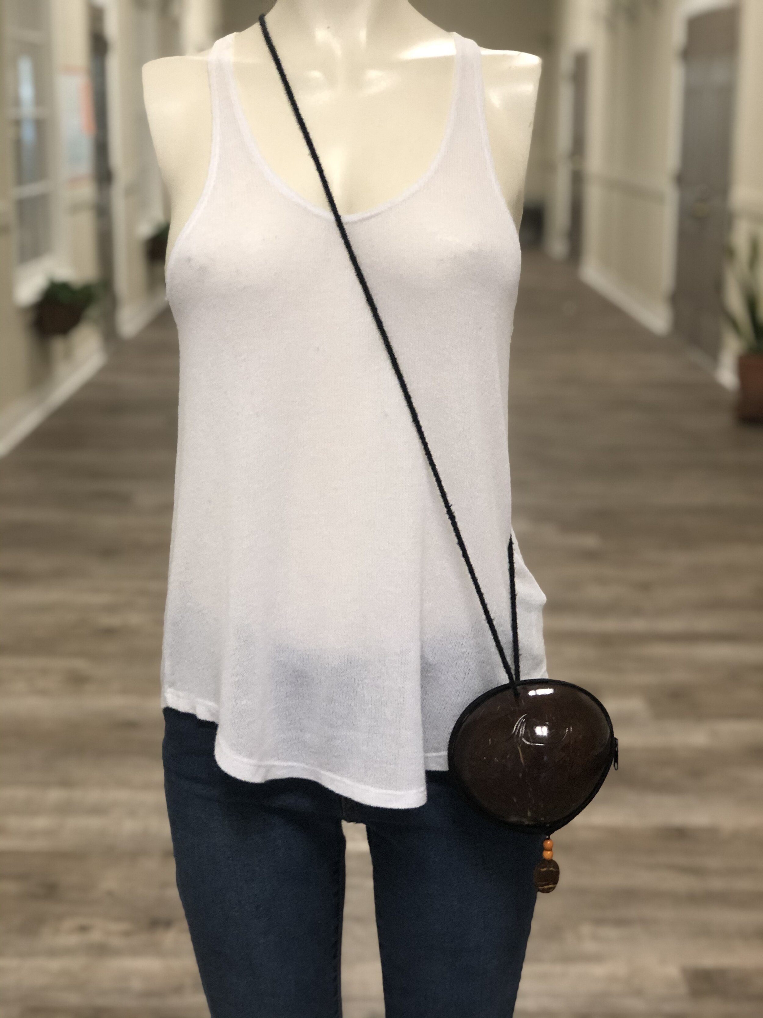 Hardcase Purse with Whale Etching