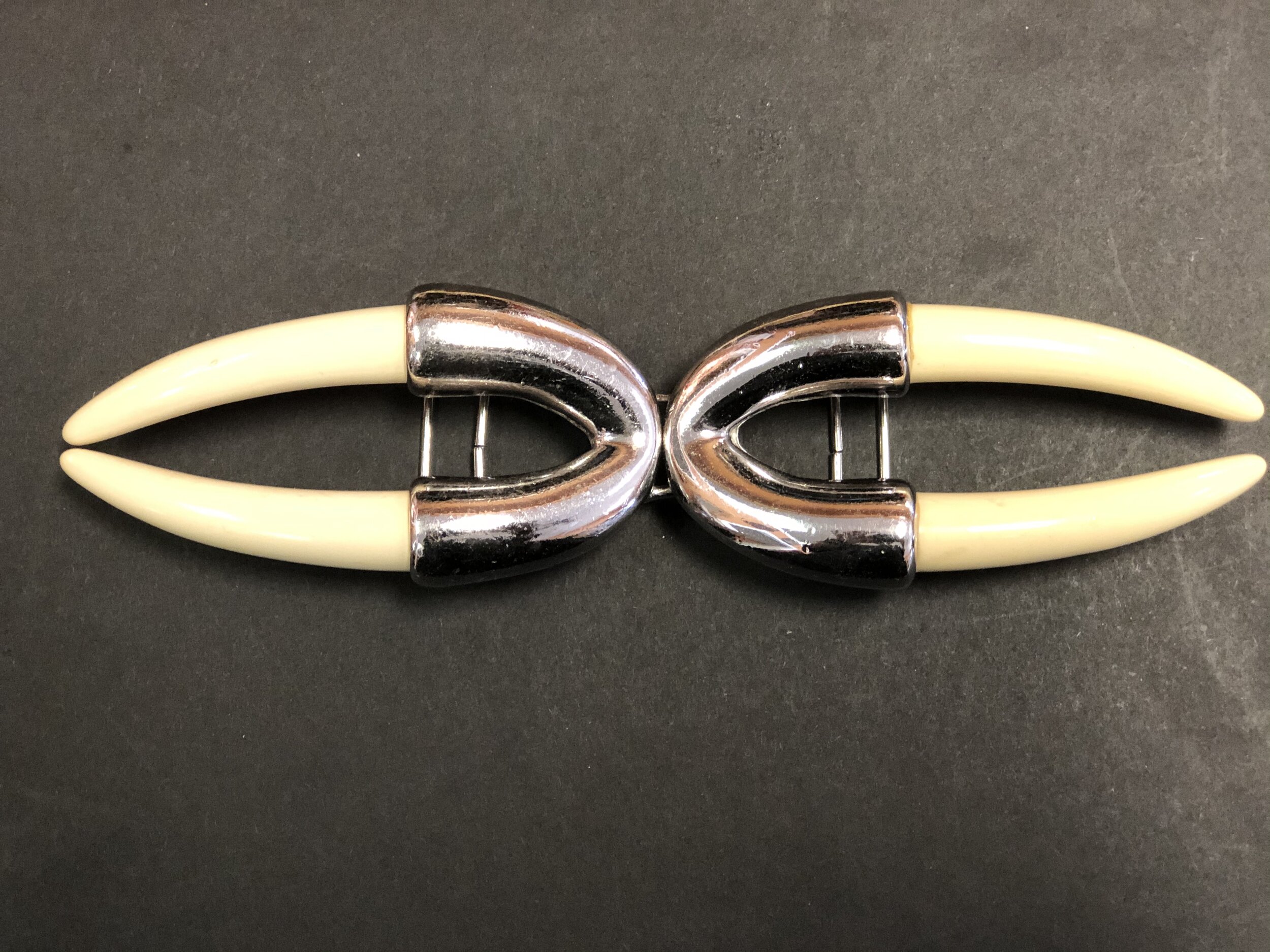 Alexis Kirk Faux Tusk Belt Buckle