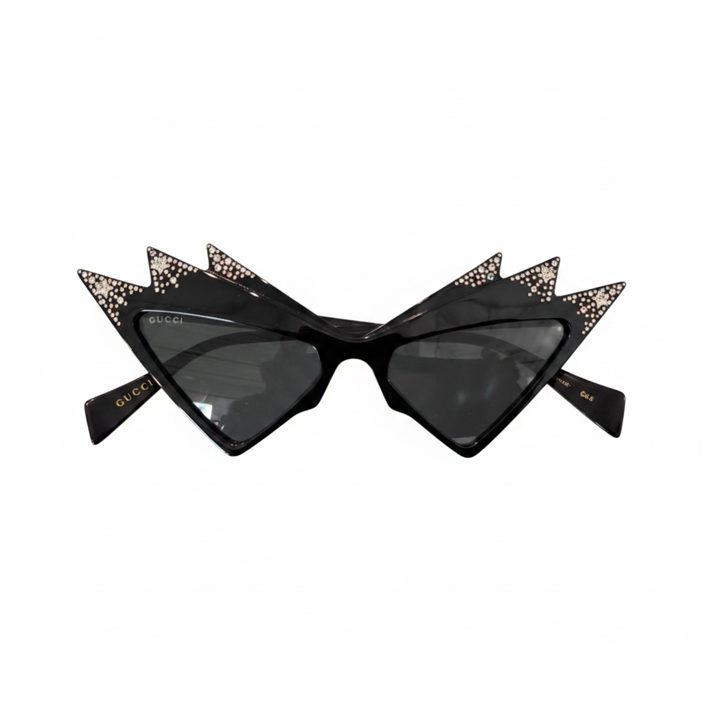 Gucci Black Cat Eye Sunglasses