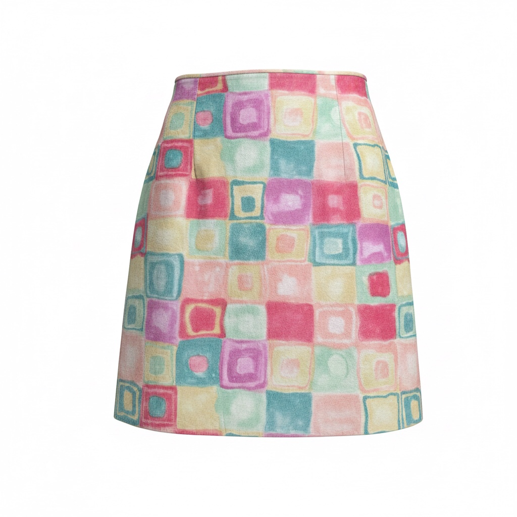 Vintage Isabel Leather Mini Skirt