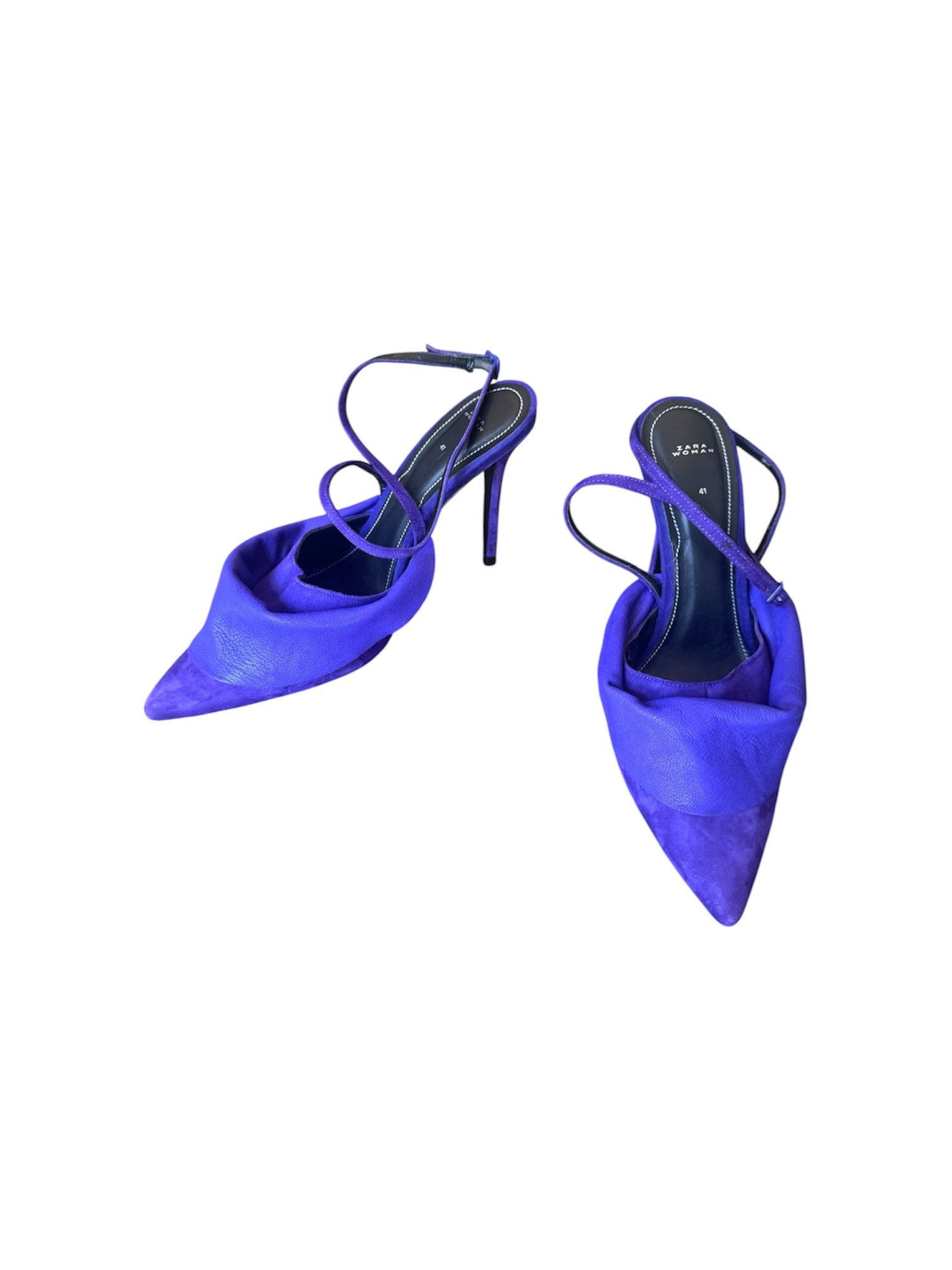 Zara Purple Heels