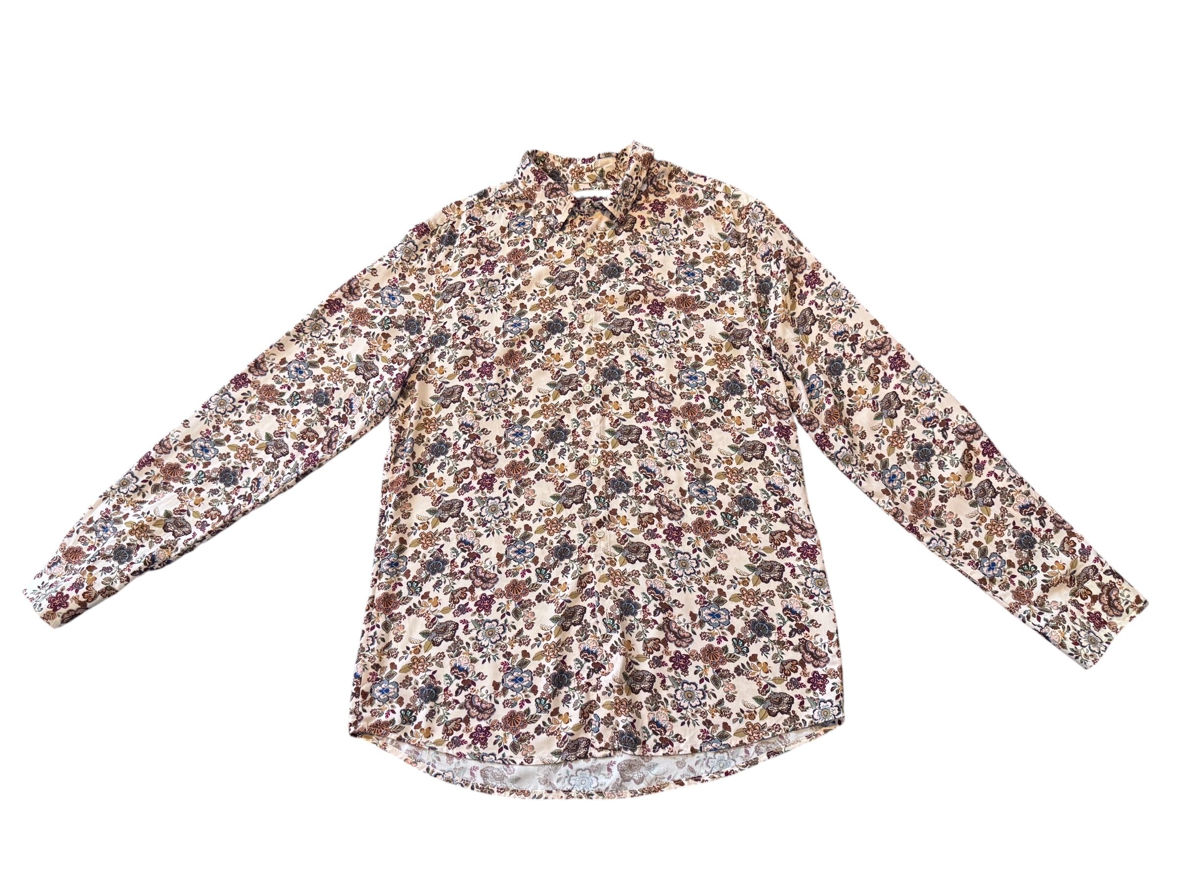 Vintage Giotti Milano Floral Print Shirt